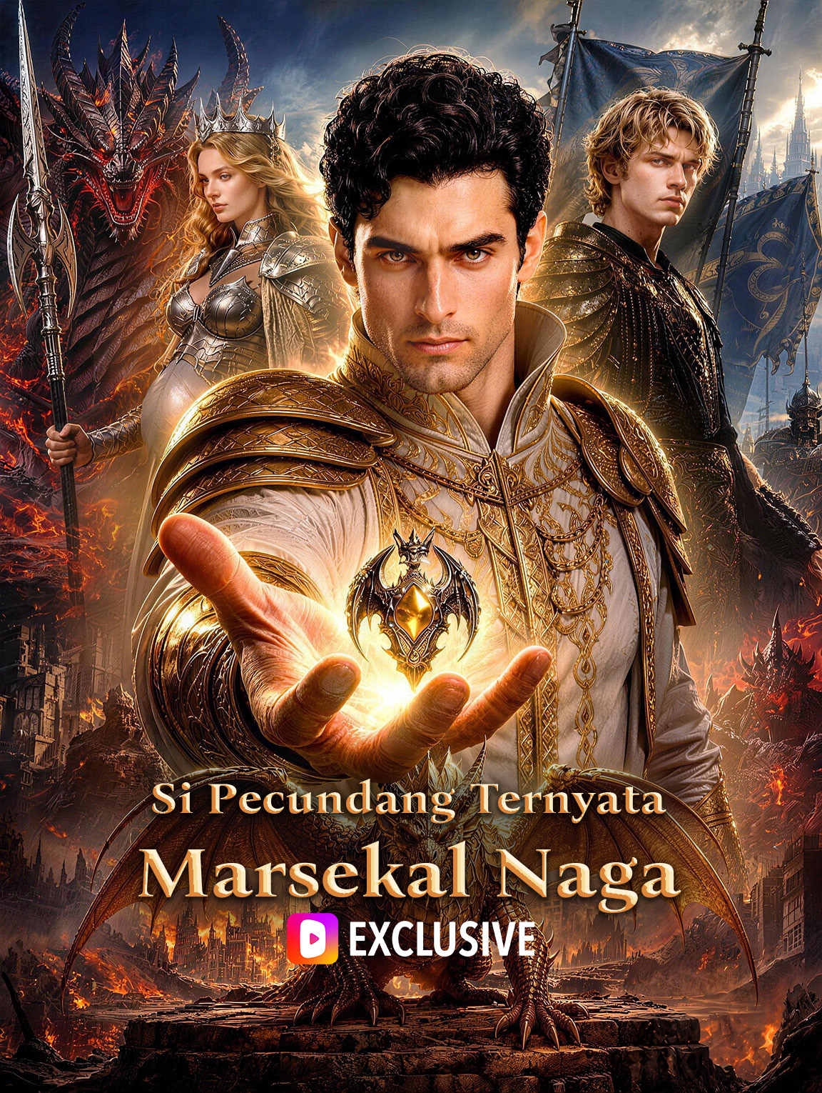 Poster Si Pecundang Ternyata Marsekal Naga