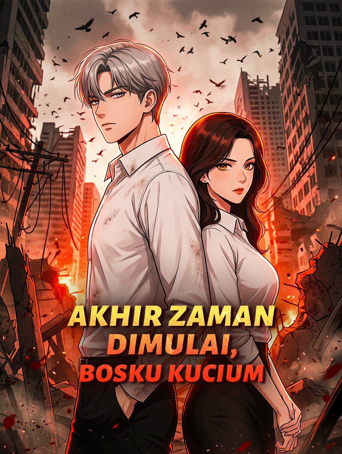 Poster Akhir Zaman Dimulai, Bosku Kucium