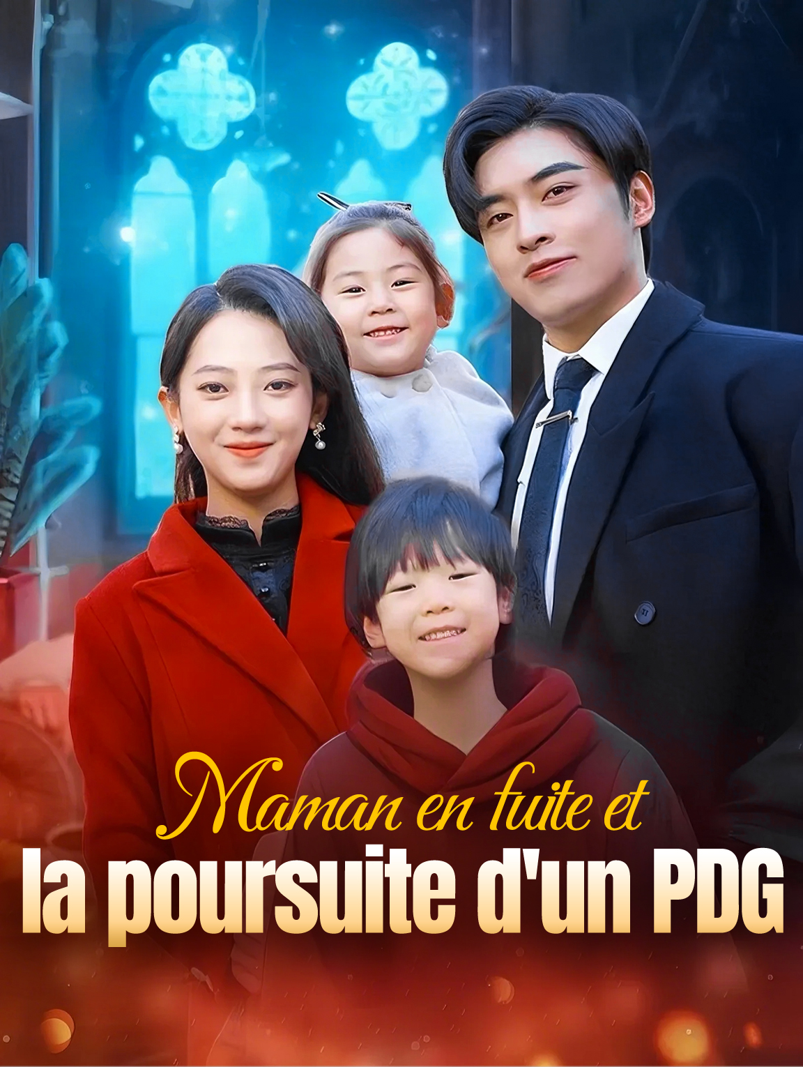Maman en fuite et la poursuite d'un PDG