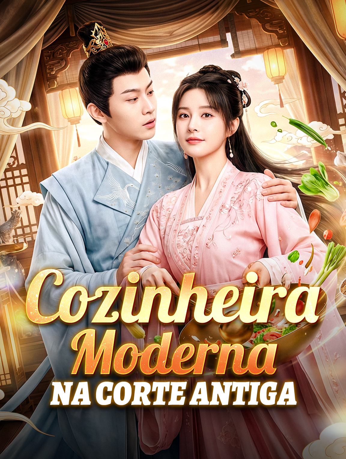 Cozinheira Moderna na Corte Antiga
