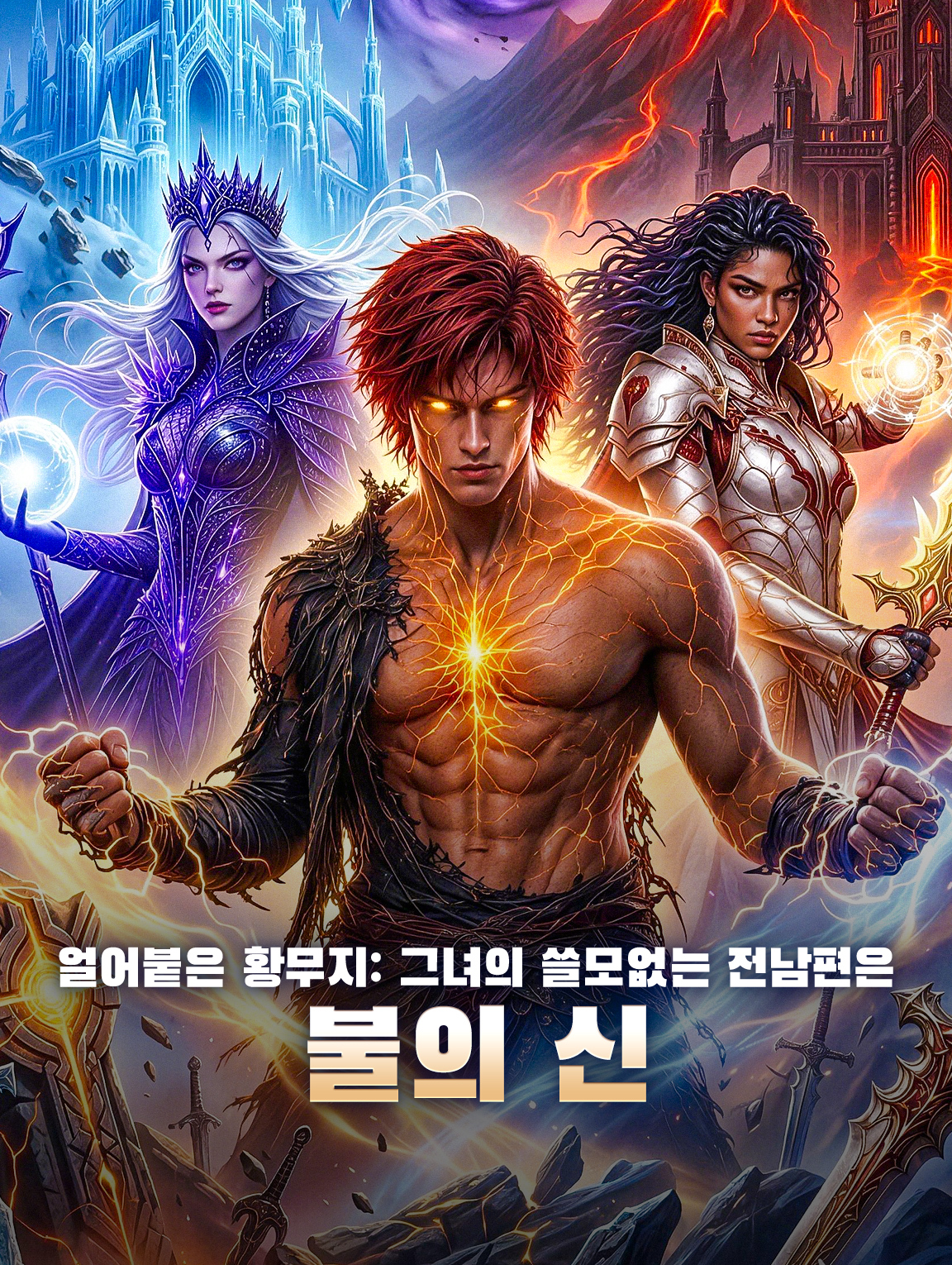 얼어붙은 황무지: 그녀의 쓸모없는 전남편은 불의 신 poster