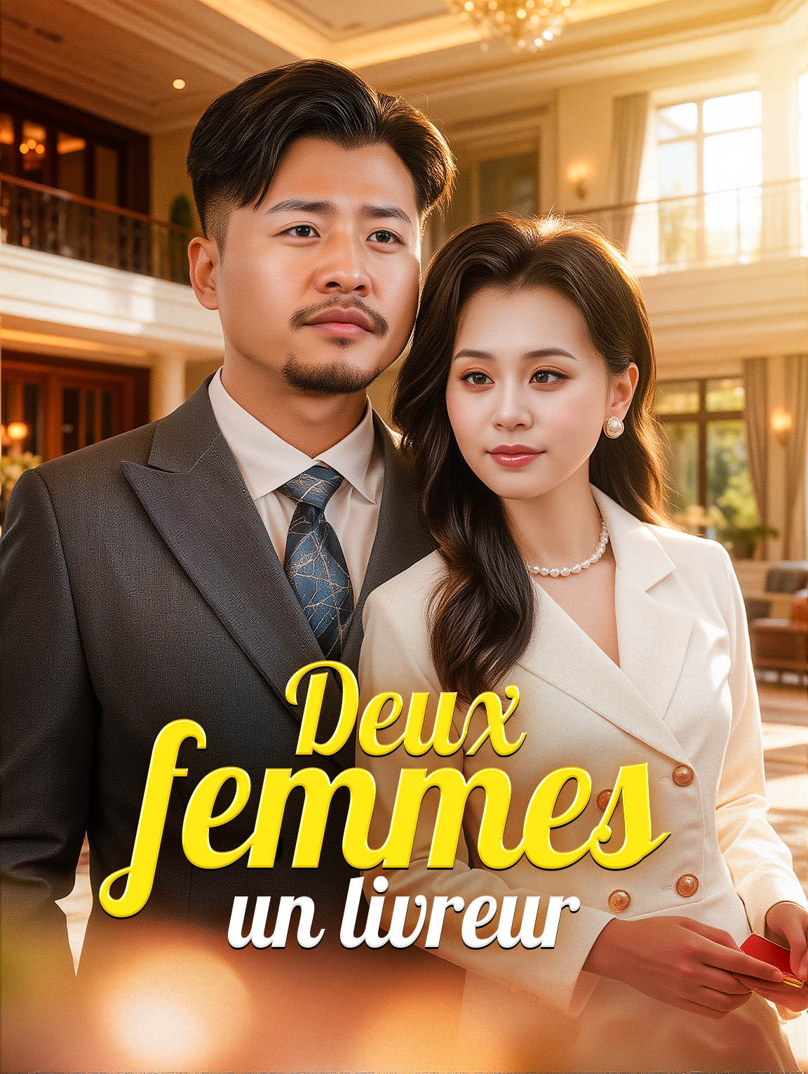 Deux femmes, un livreur