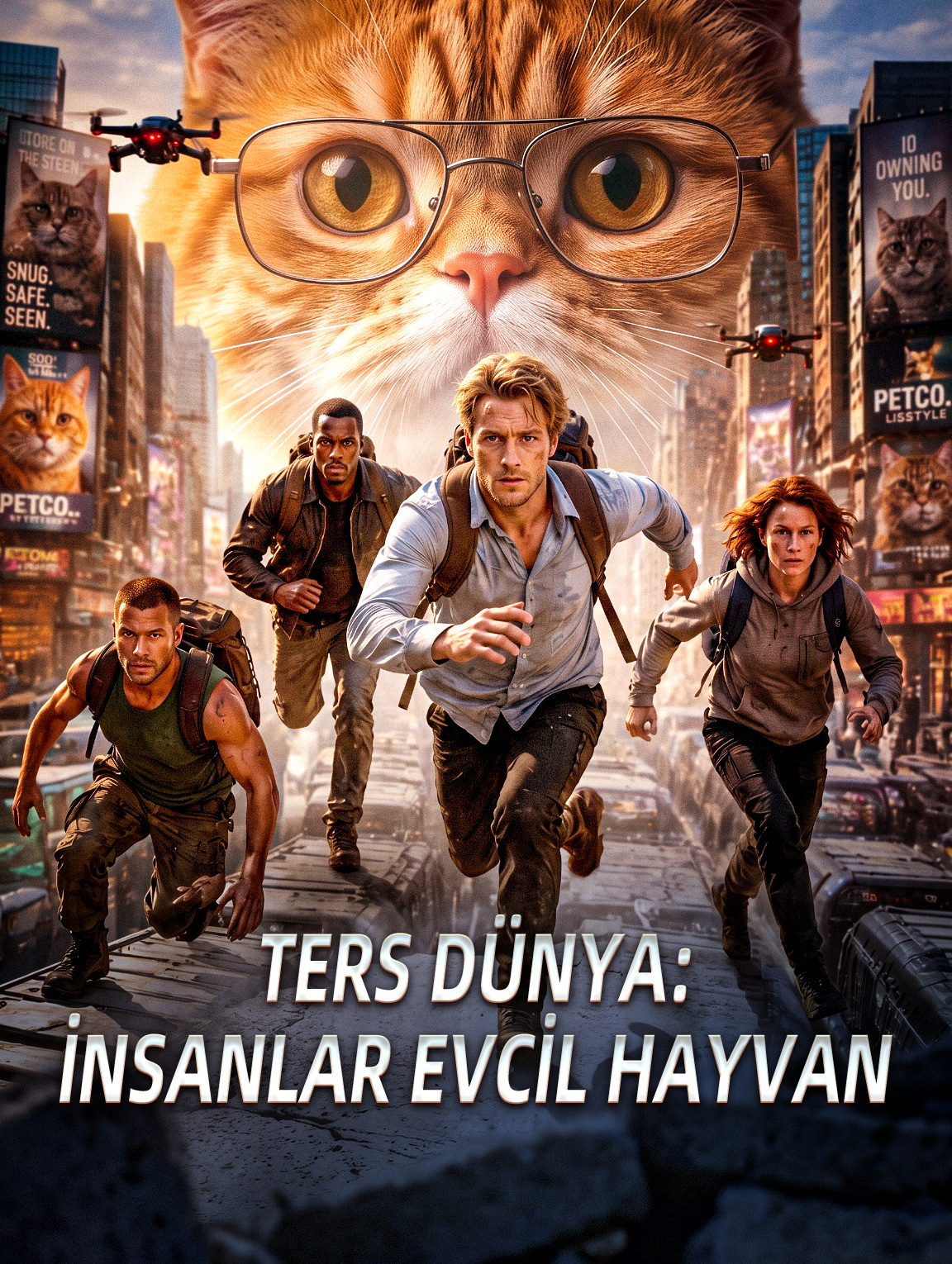 TERS DÜNYA: İNSANLAR EVCİL HAYVAN poster