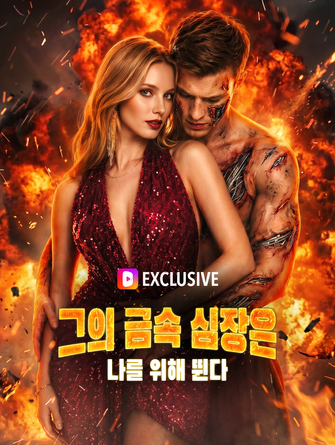 그의 금속 심장은 나를 위해 뛴다