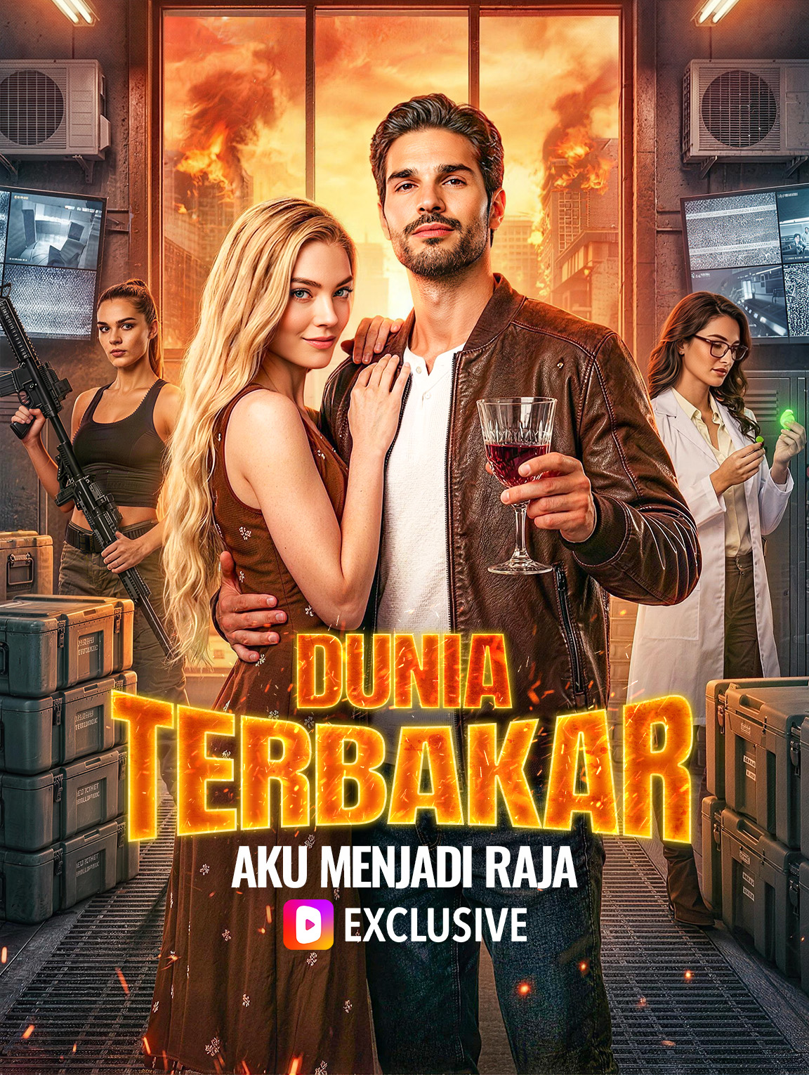 Dunia Terbakar, Aku Menjadi Raja