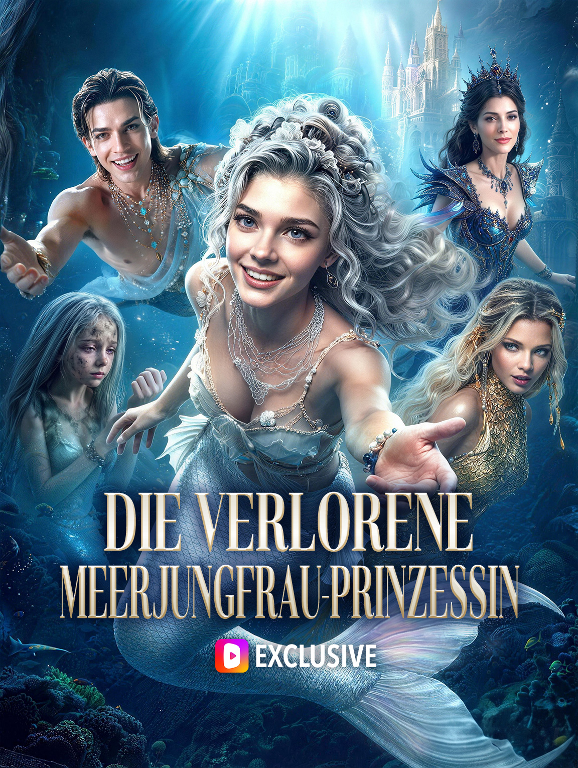 Die verlorene Meerjungfrau-Prinzessin poster
