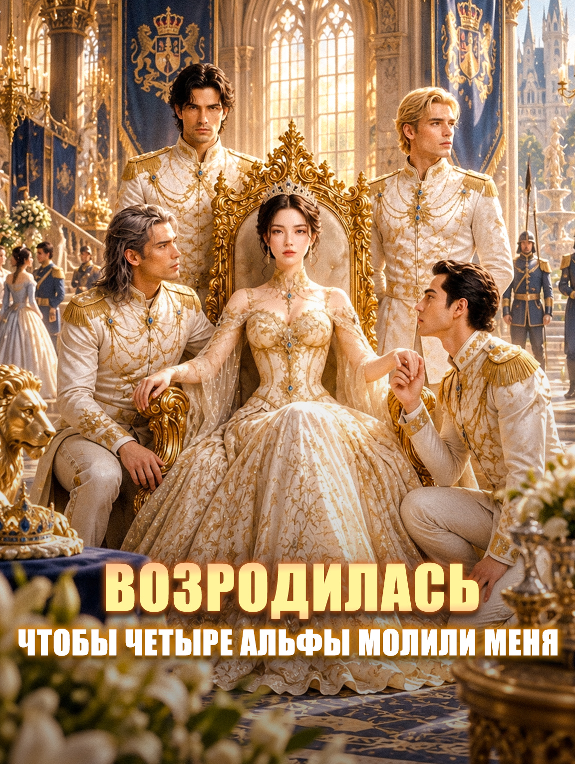 Возродилась, чтобы четыре альфы молили меня
