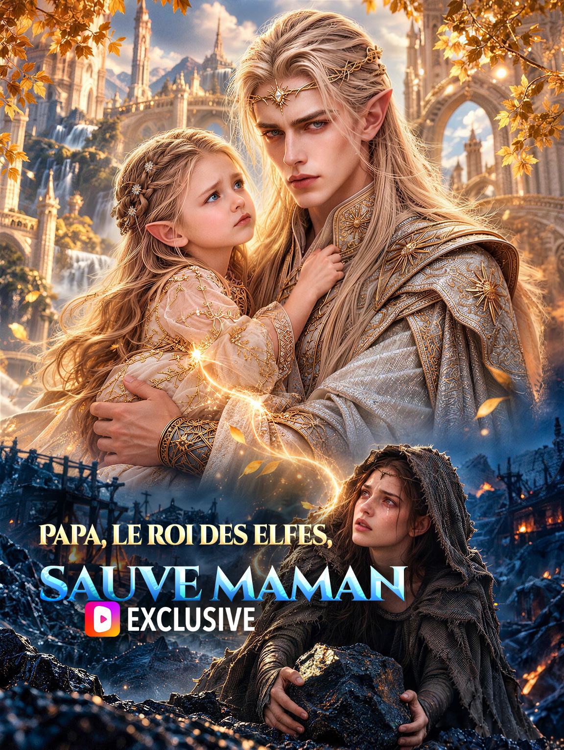 Papa, le roi des elfes, sauve maman(Doublé)