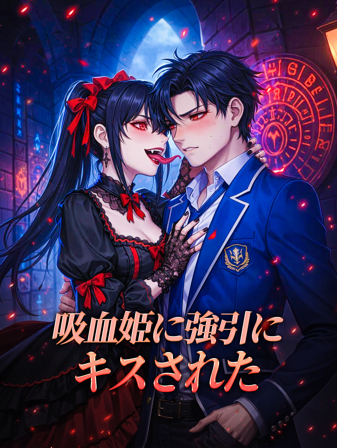吸血姫に強引にキスされた