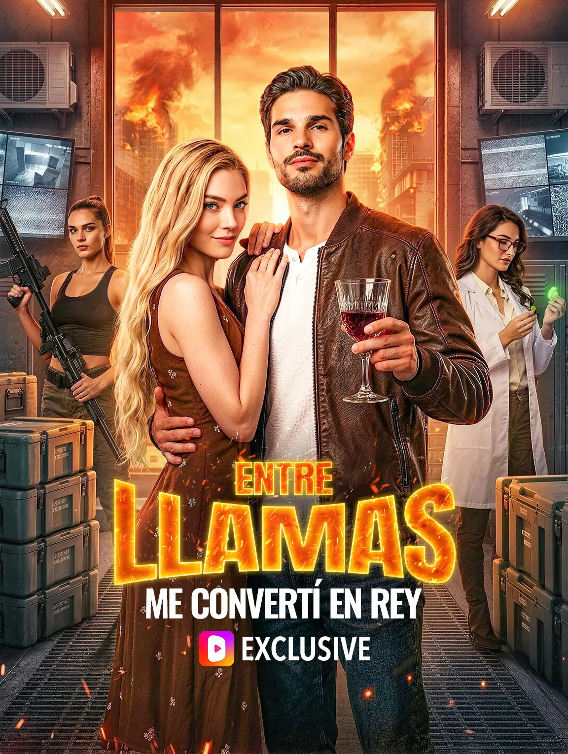 Entre Llamas, Me Convertí en Rey(Doblado)
