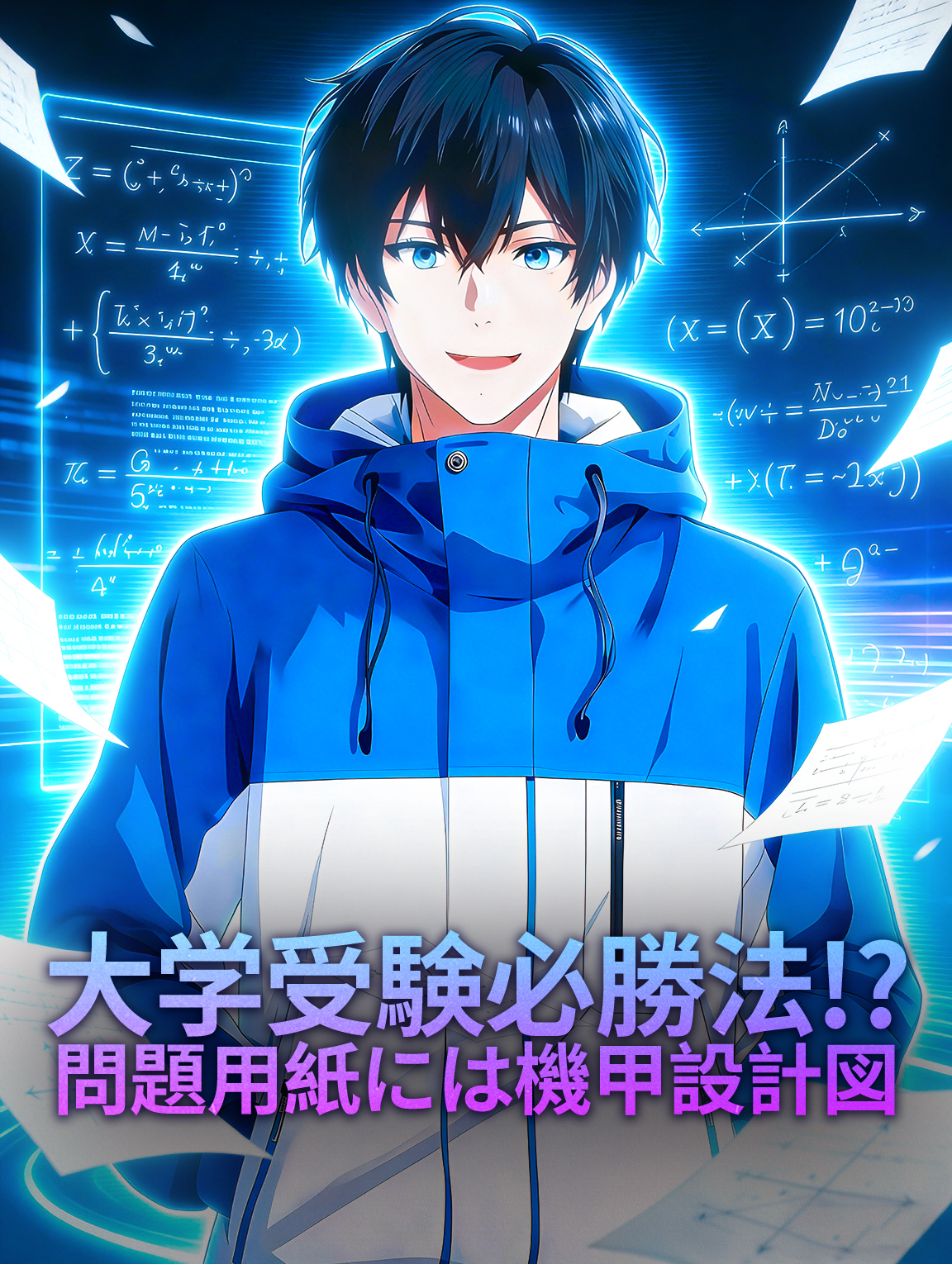 大学受験必勝法！？ 問題用紙には機甲設計図