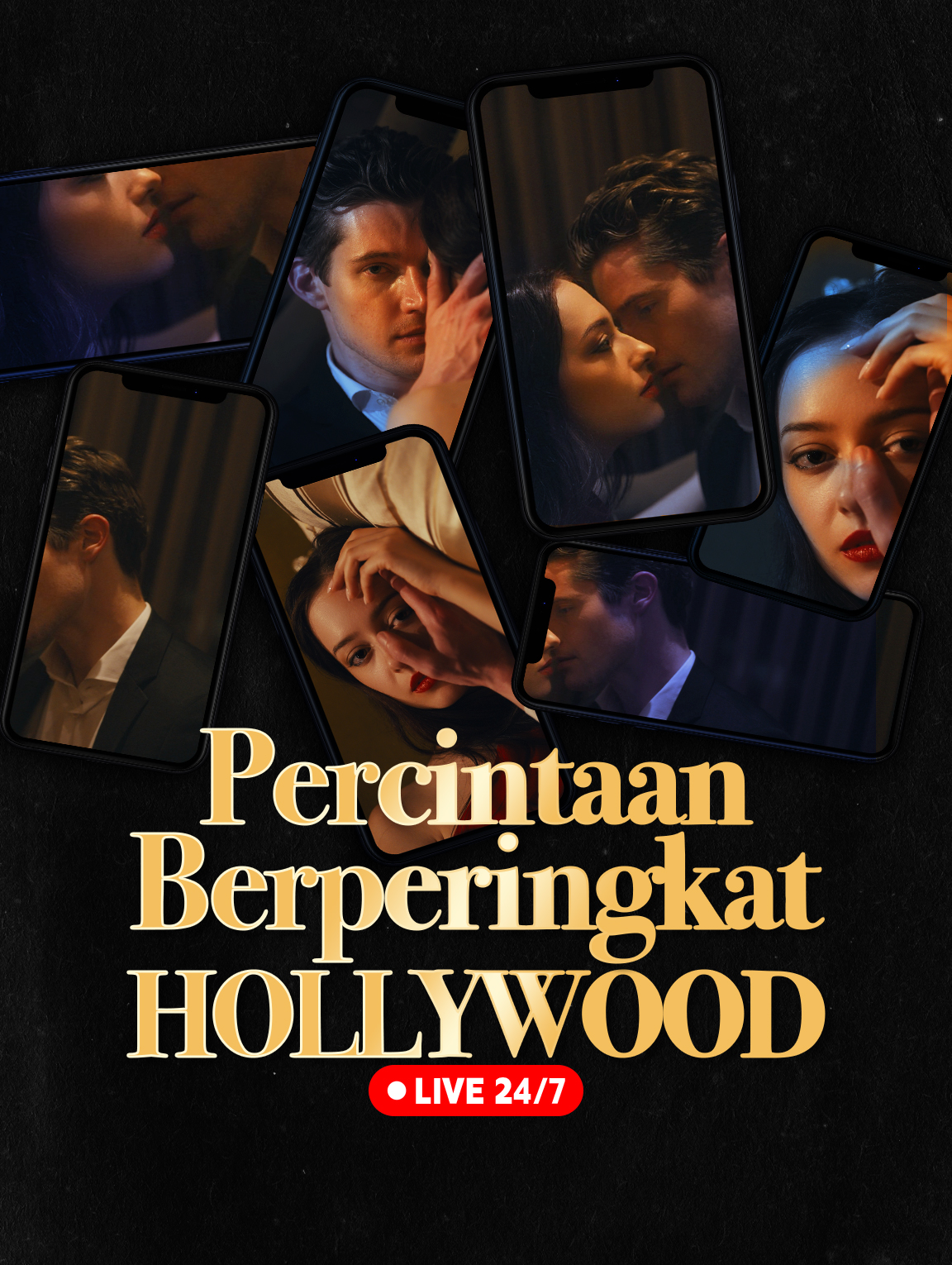 Percintaan Berperingkat Hollywood Live 24/7