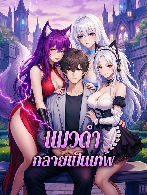 โปสเตอร์ แมวดำ กลายเป็นเทพ
