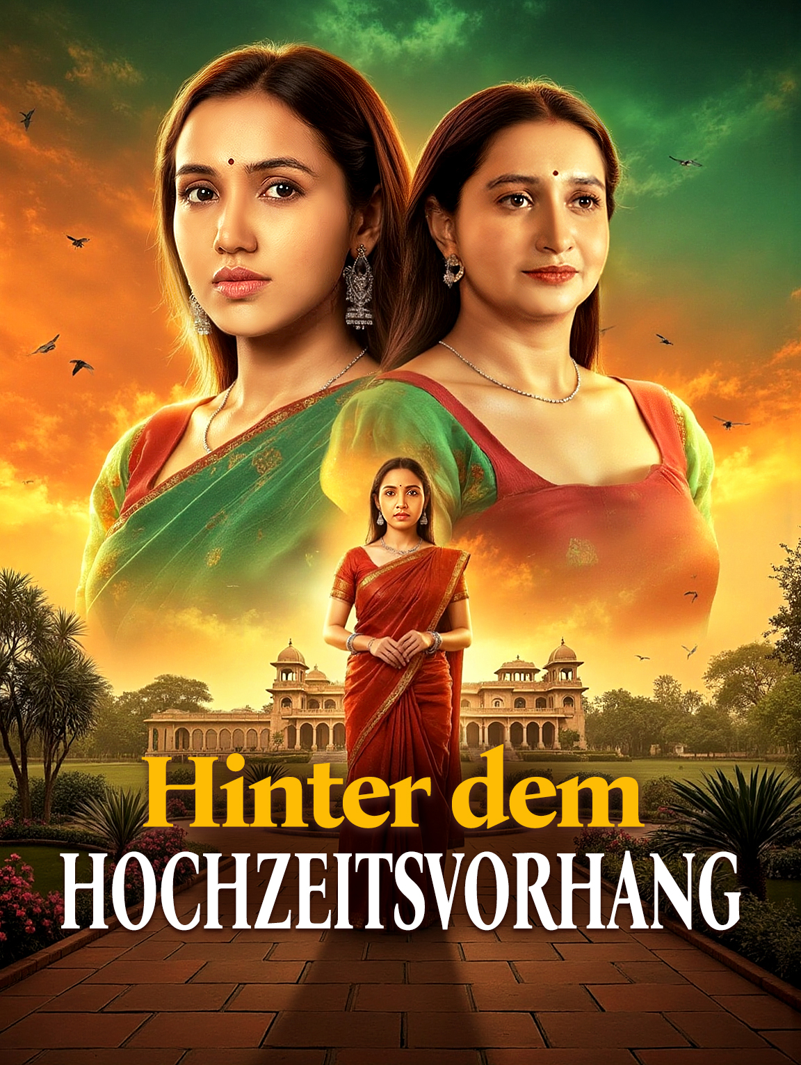 Hinter dem Hochzeitsvorhang