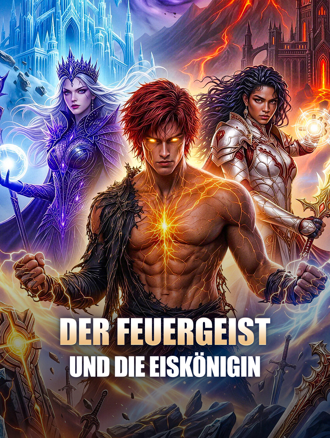 Der Feuergeist und die Eiskönigin poster