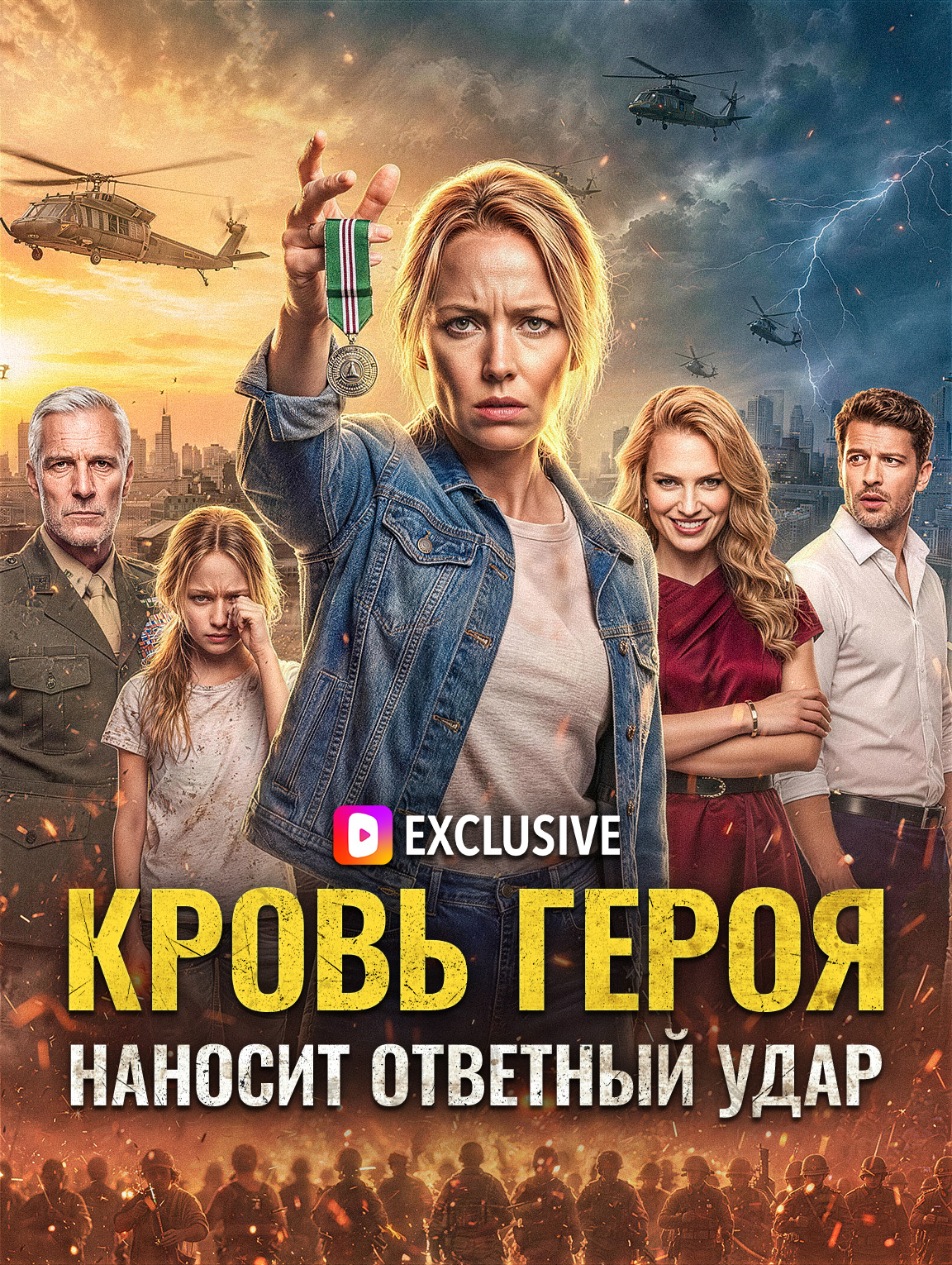 Кровь Героя Наносит Ответный Удар(Дубляж)