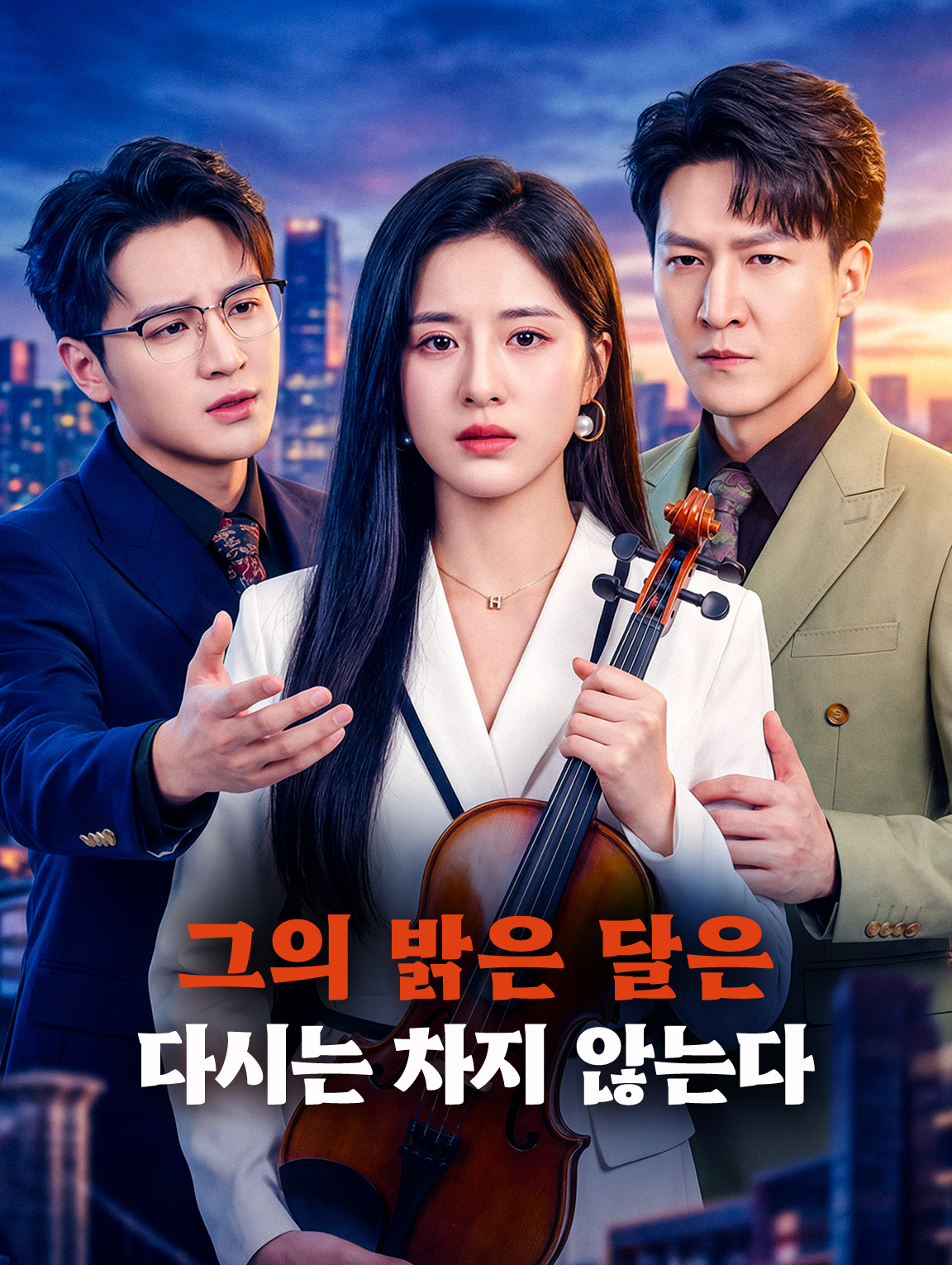 그의 밝은 달은 다시는 차지 않는다