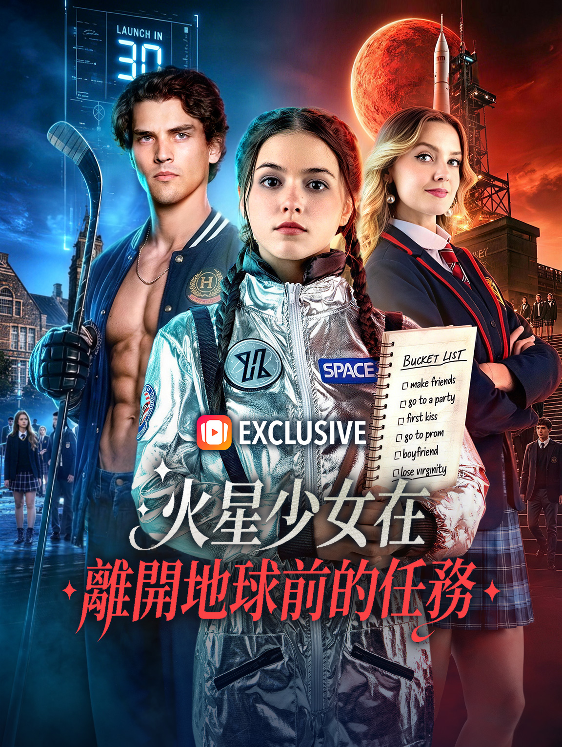 火星少女在離開地球前的任務
