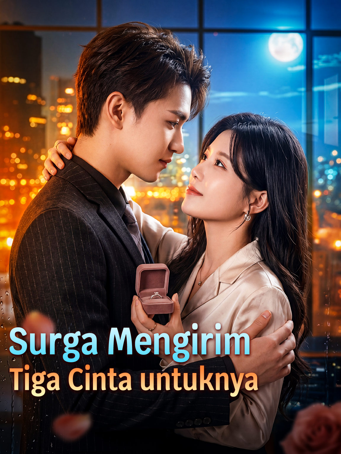 Surga Mengirim Tiga Cinta untuknya