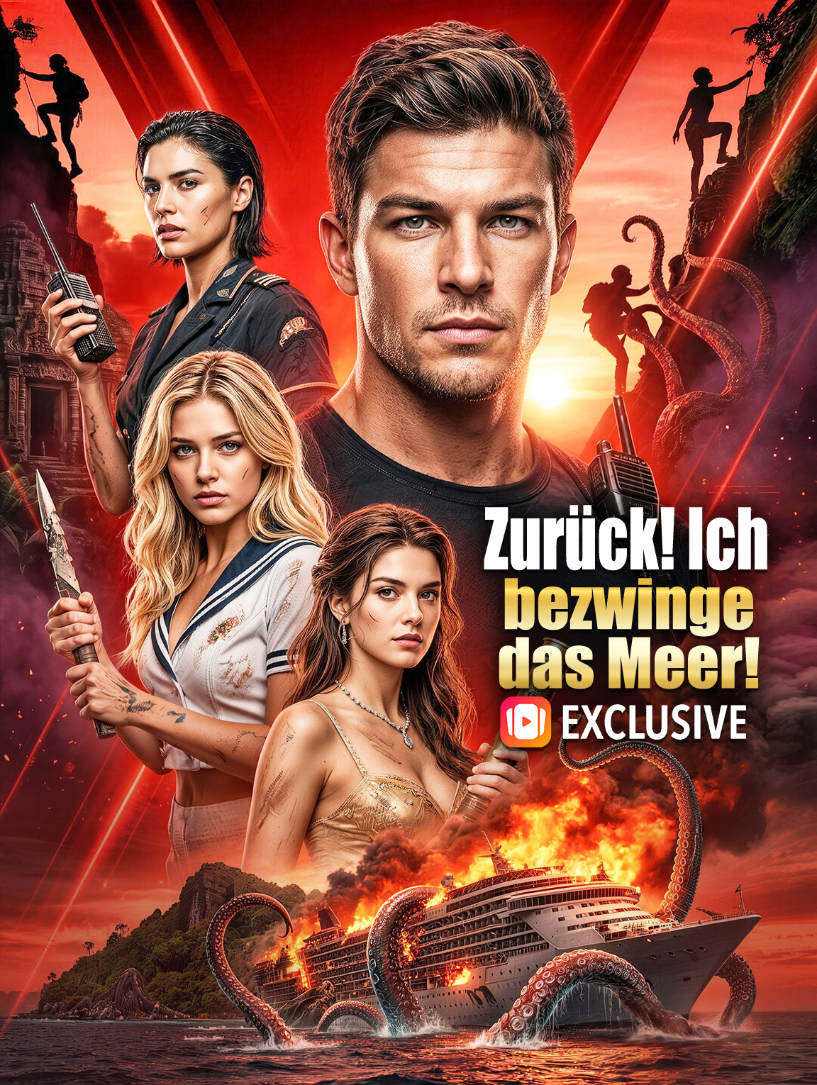 Zurück! Ich bezwinge das Meer!