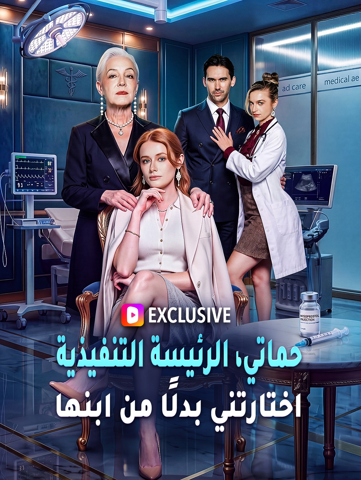حماتي، الرئيسة التنفيذية، اختارتني بدلًا من ابنها