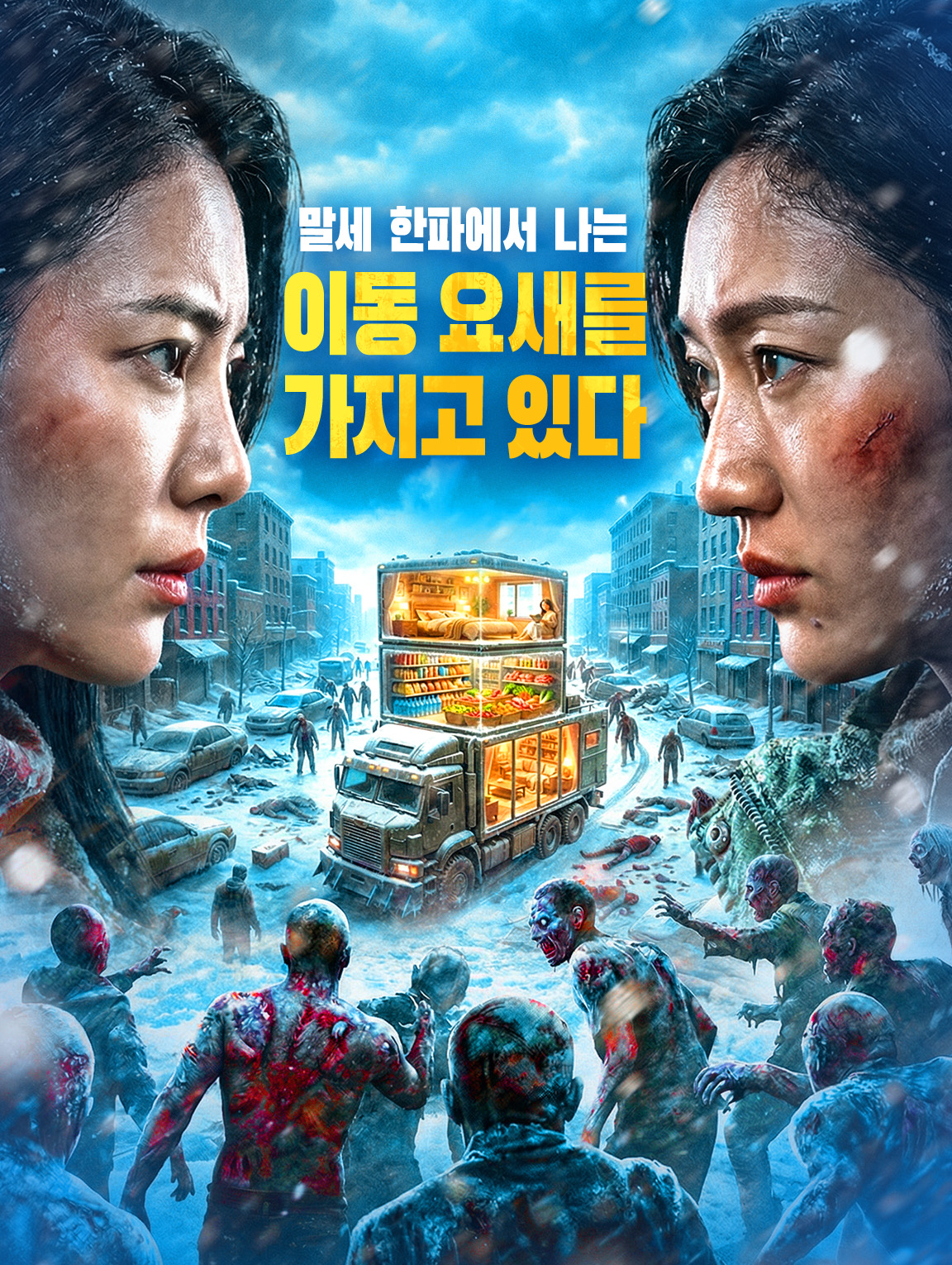 말세 한파에서 나는 이동 요새를 가지고 있다