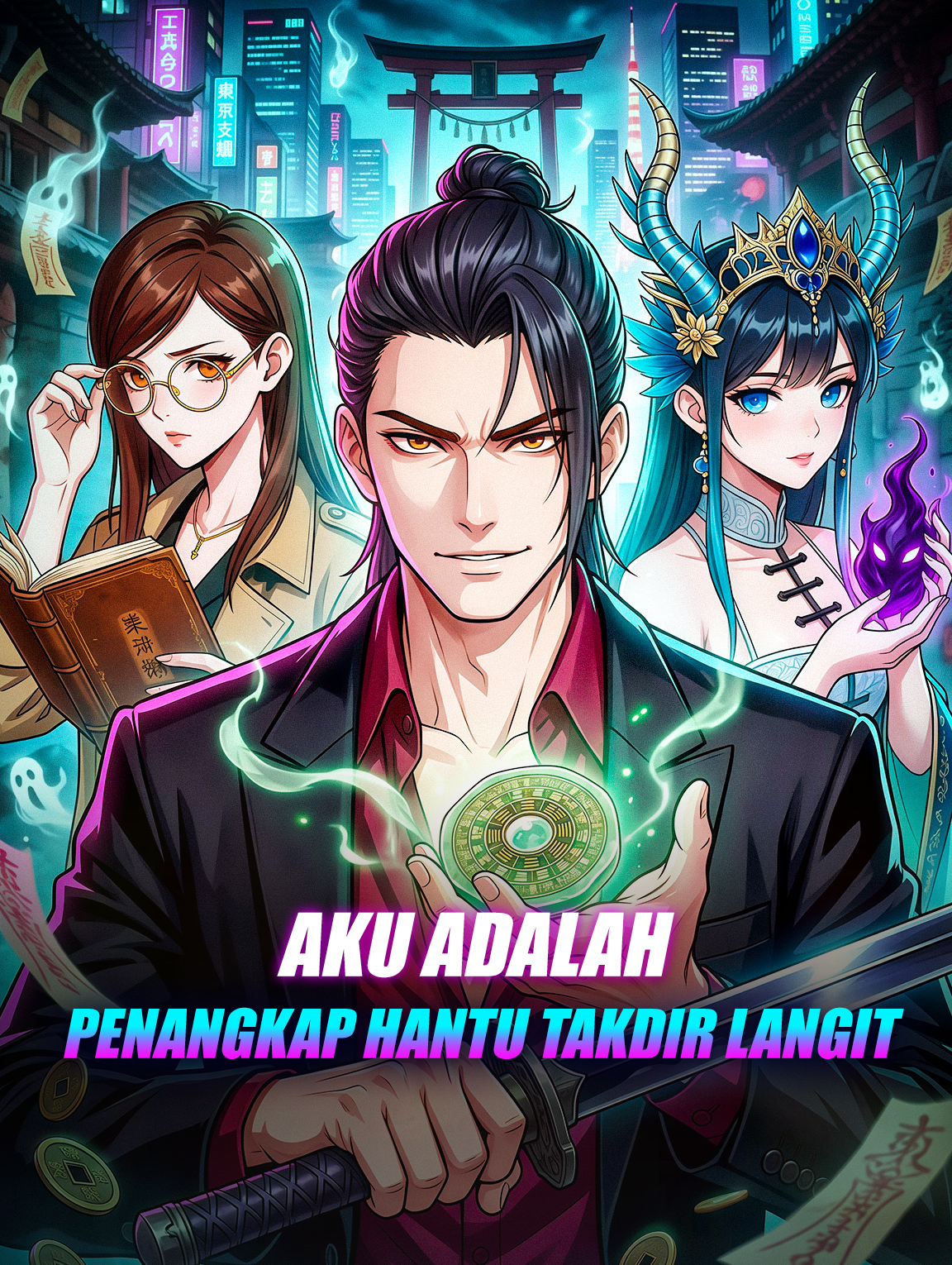 Poster Aku adalah Penangkap Hantu Takdir Langit