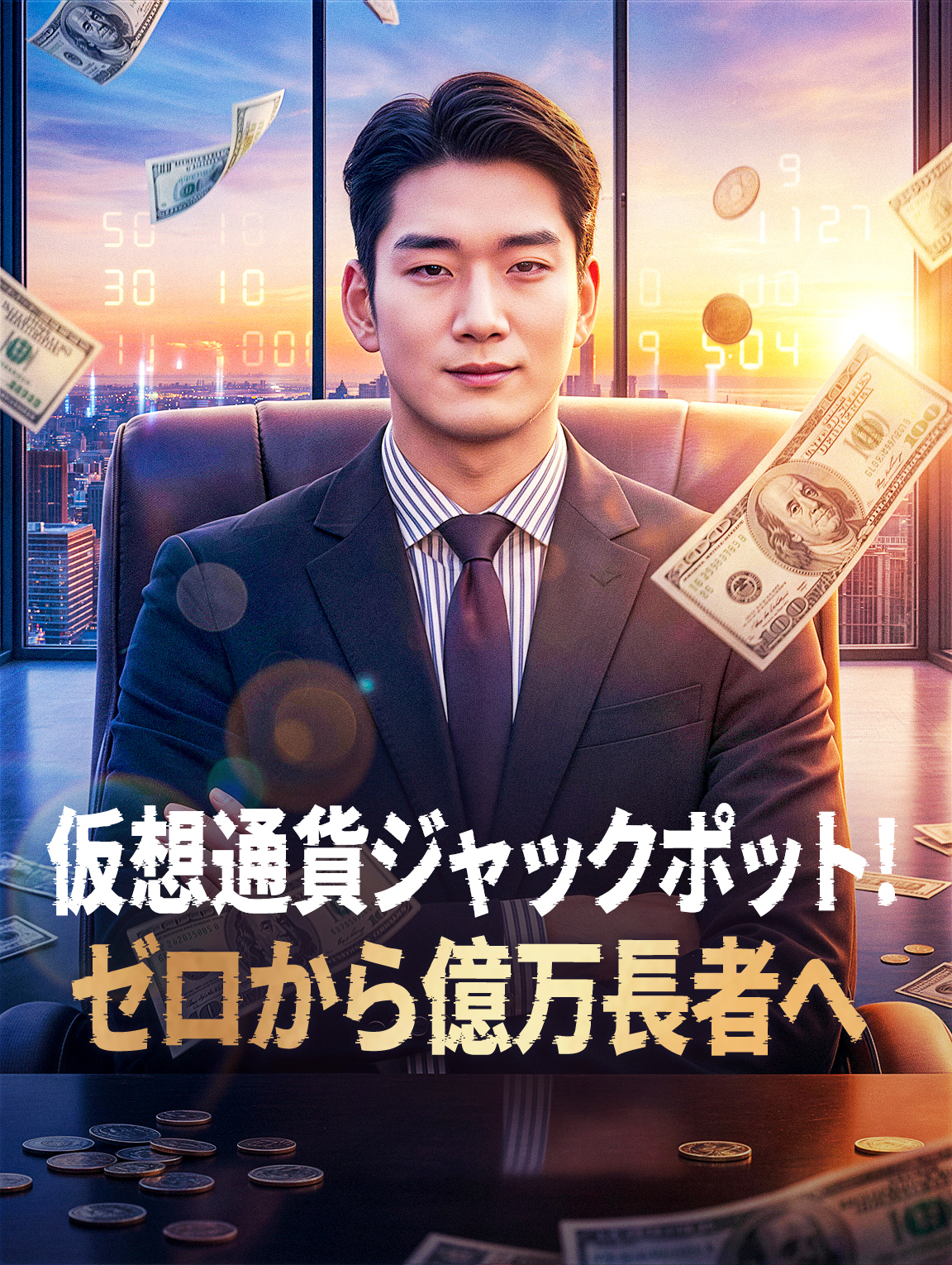 仮想通貨ジャックポット!ゼロから億万長者へ