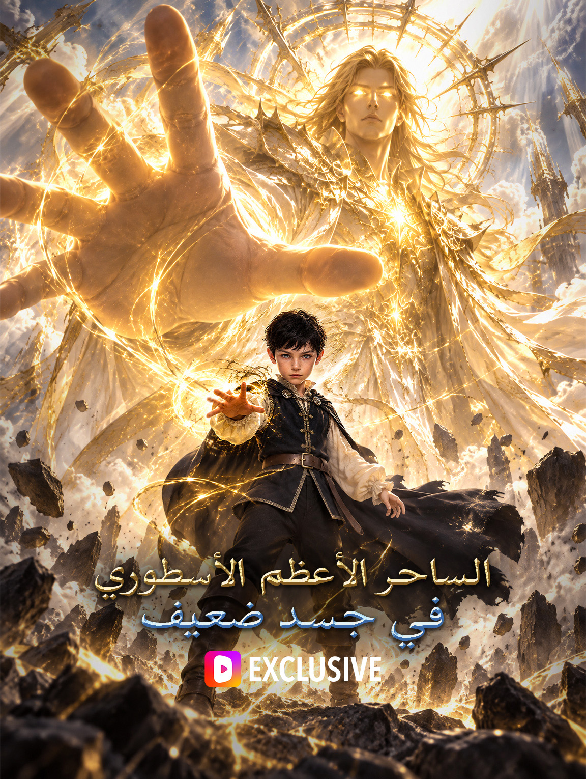 مشاهدة مسلسل الساحر الأعظم الأسطوري في جسد ضعيف مترجم كامل