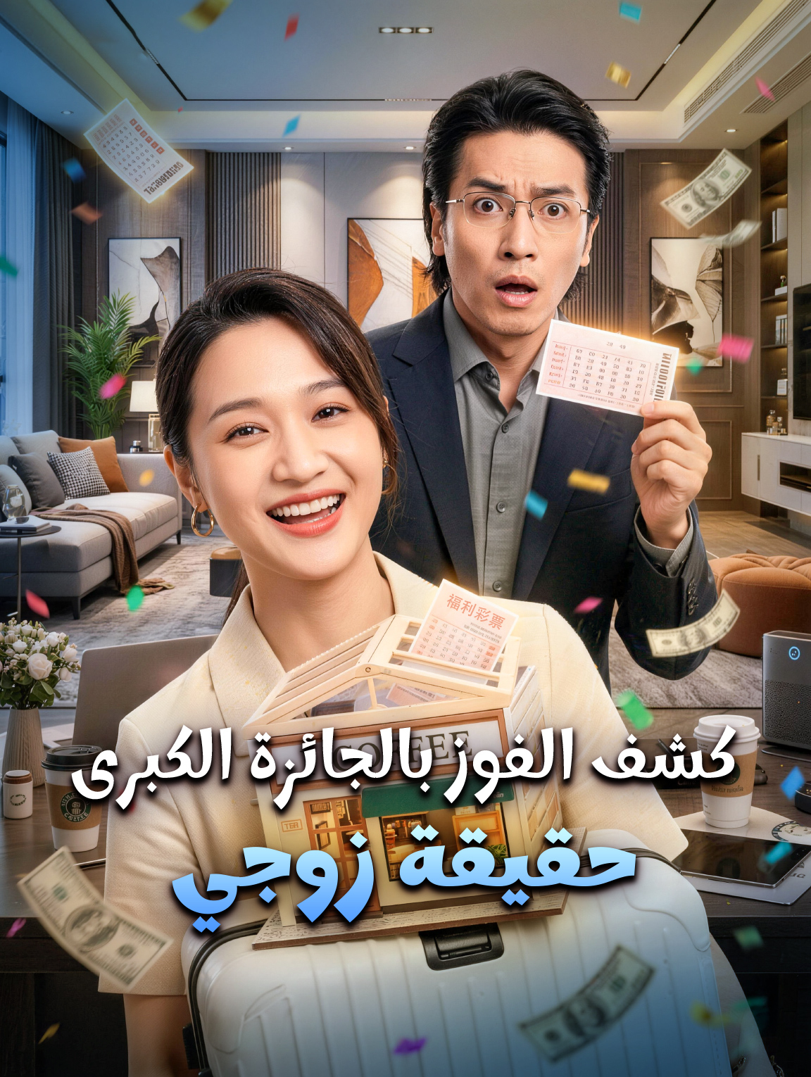 كشف الفوز بالجائزة الكبرى حقيقة زوجي