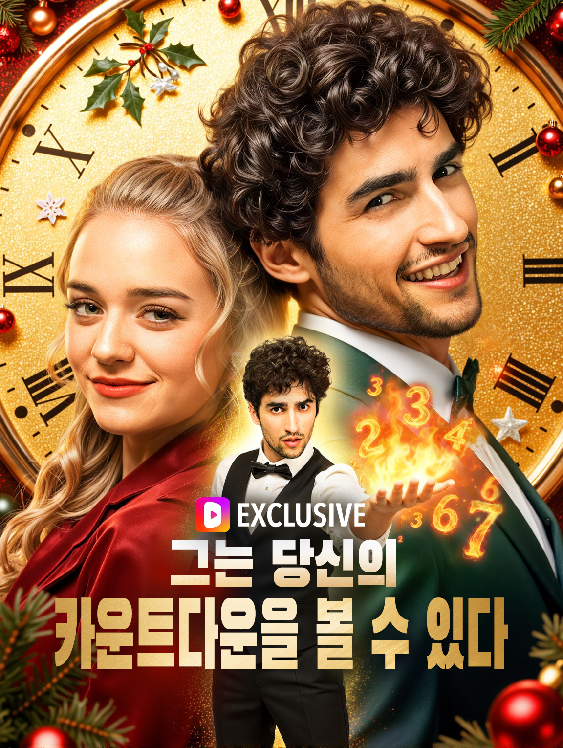 그는 당신의 카운트다운을 볼 수 있다