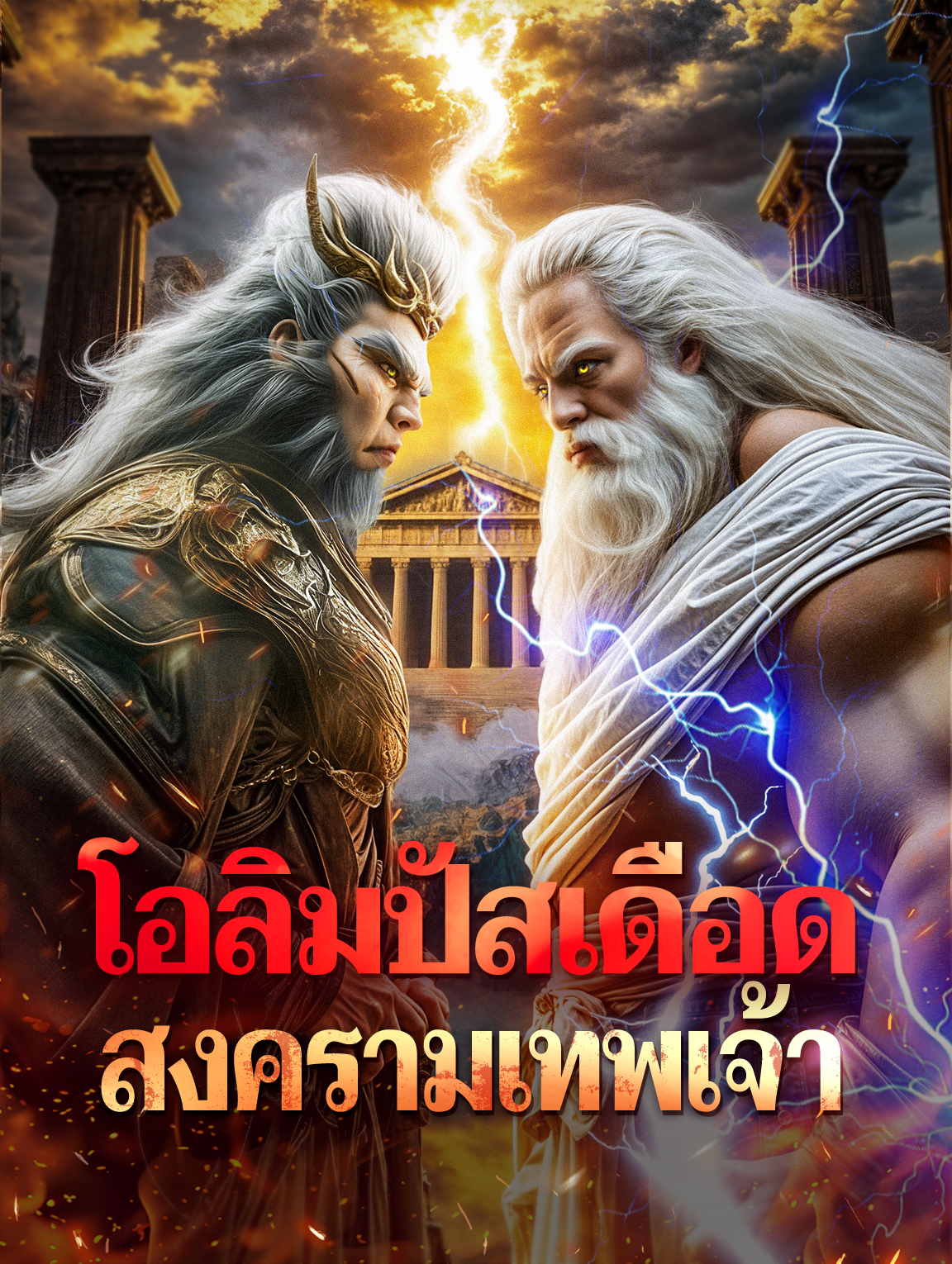 โปสเตอร์ โอลิมปัสเดือด สงครามเทพเจ้า