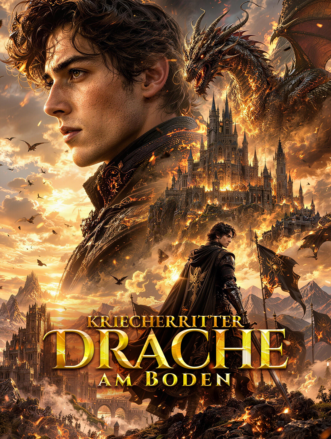 Kriecherritter: Drache am Boden