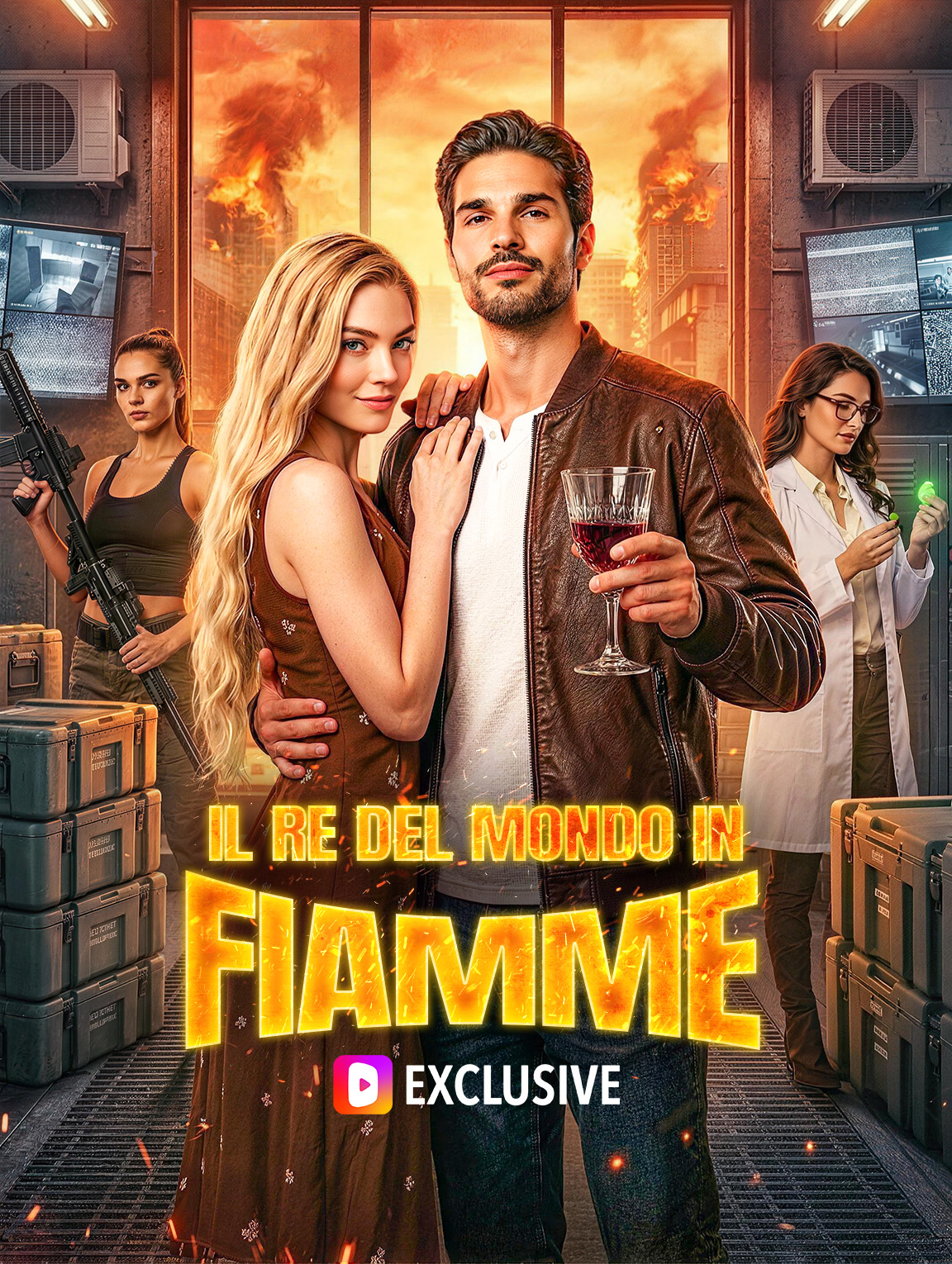Il Re del Mondo in Fiamme(Doppiato)