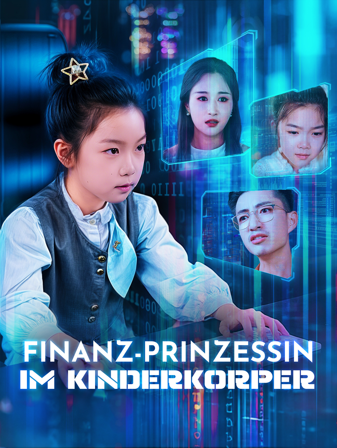 Finanz-Prinzessin im Kinderkörper