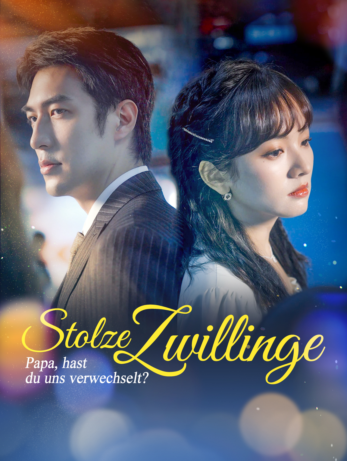Stolze Zwillinge: Papa, hast du uns verwechselt?