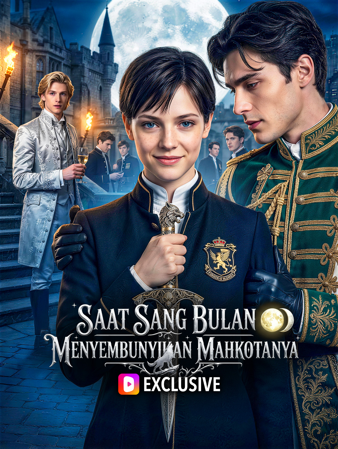 Saat Sang Bulan Menyembunyikan Mahkotanya