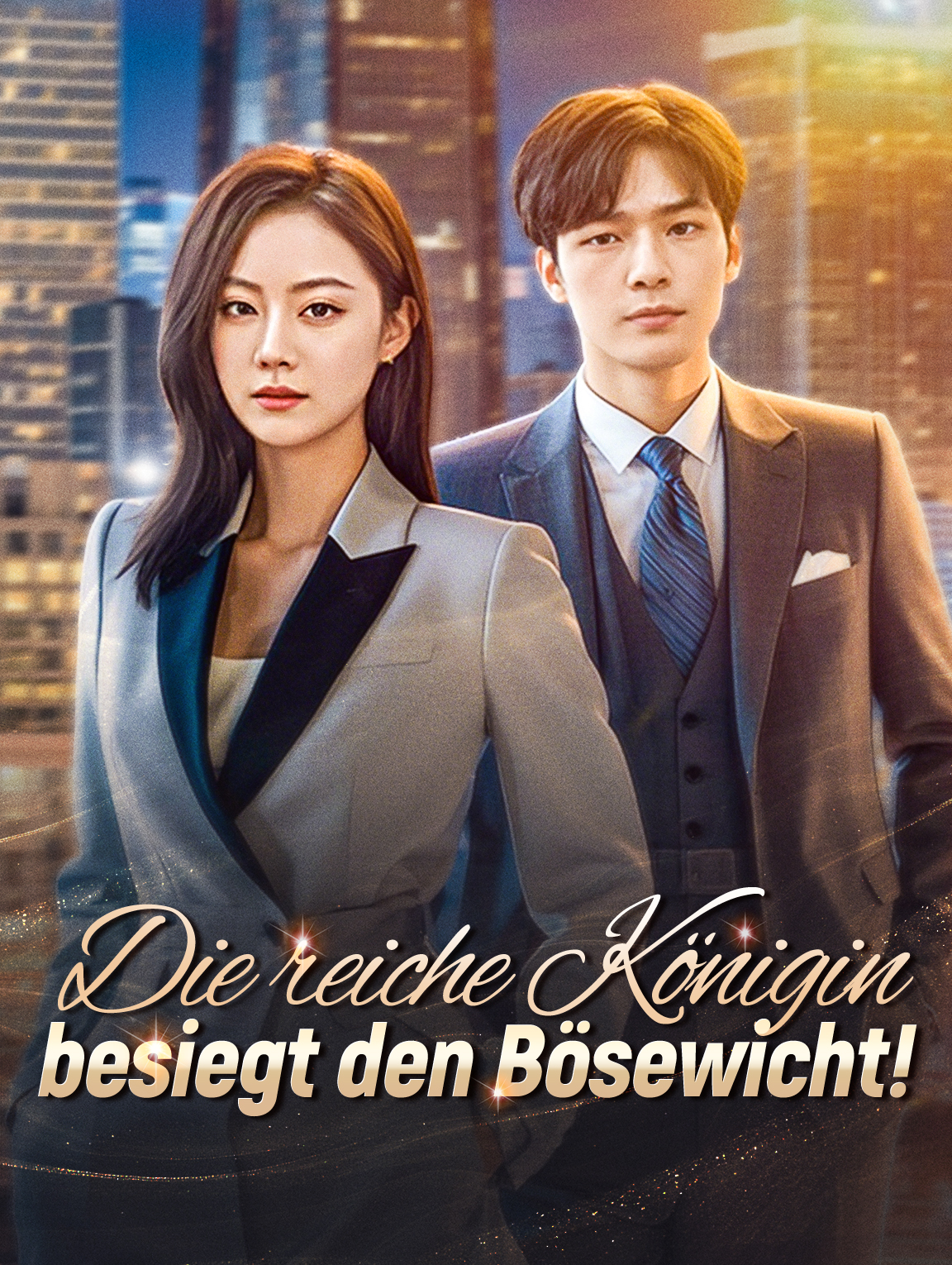 Die reiche Königin besiegt den Bösewicht!