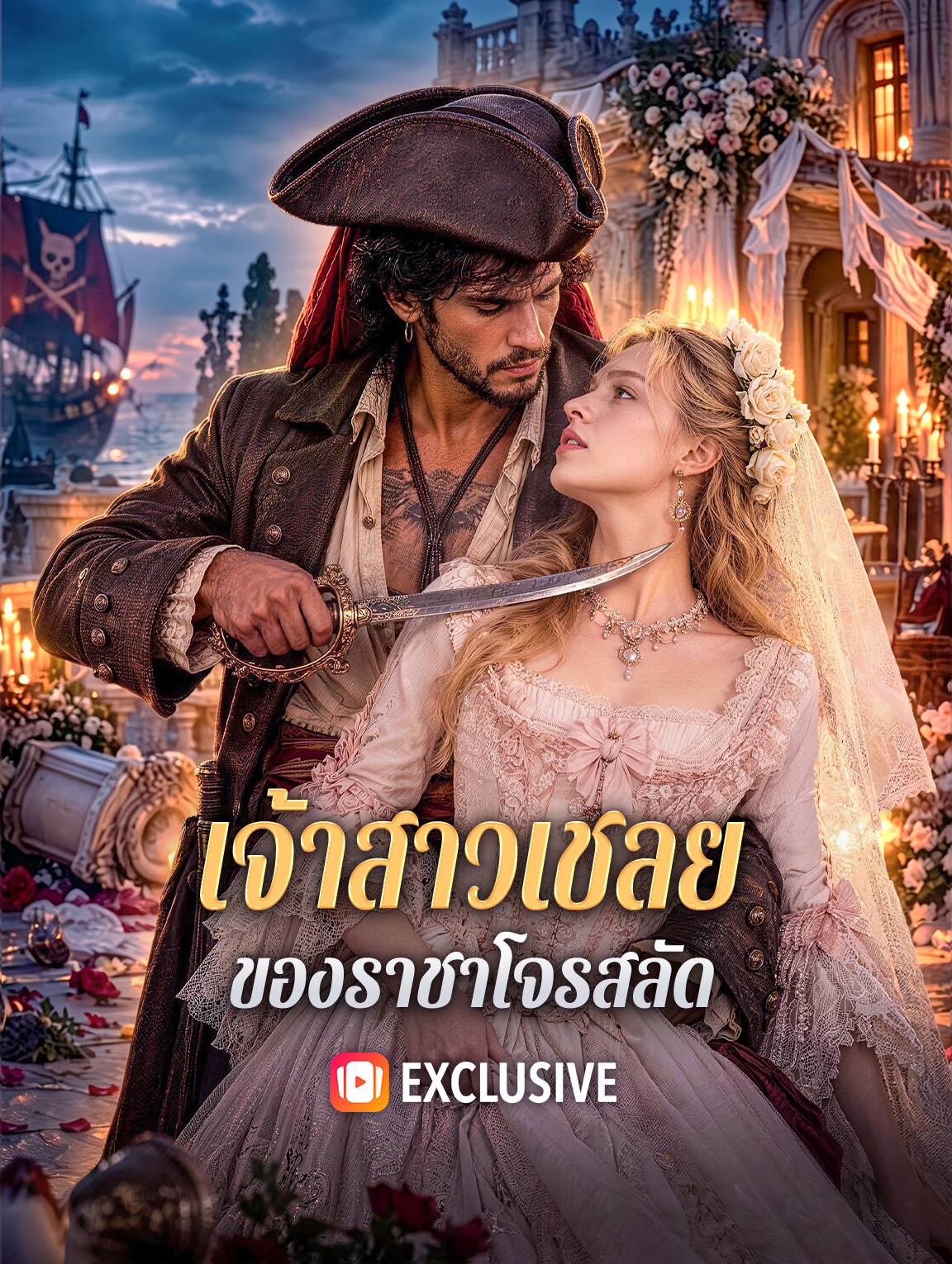 เจ้าสาวเชลย ของราชาโจรสลัด ซีรีส์สั้นพากย์ไทย ดูฟรี HD