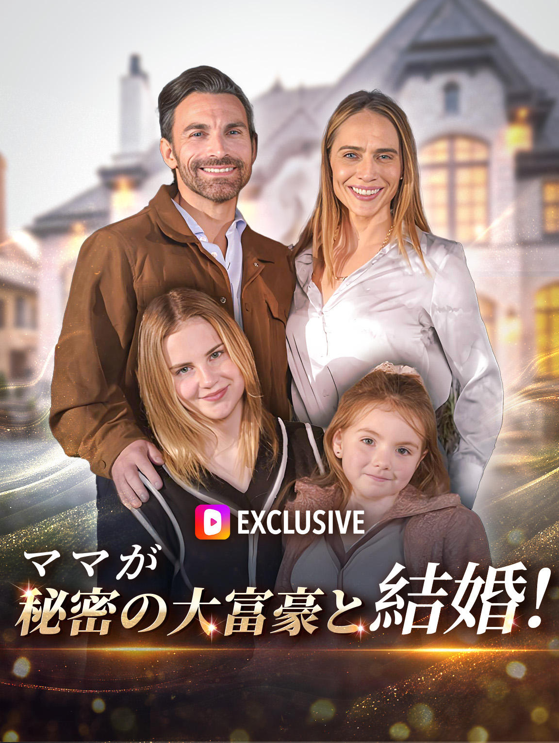 ママが秘密の大富豪と結婚!