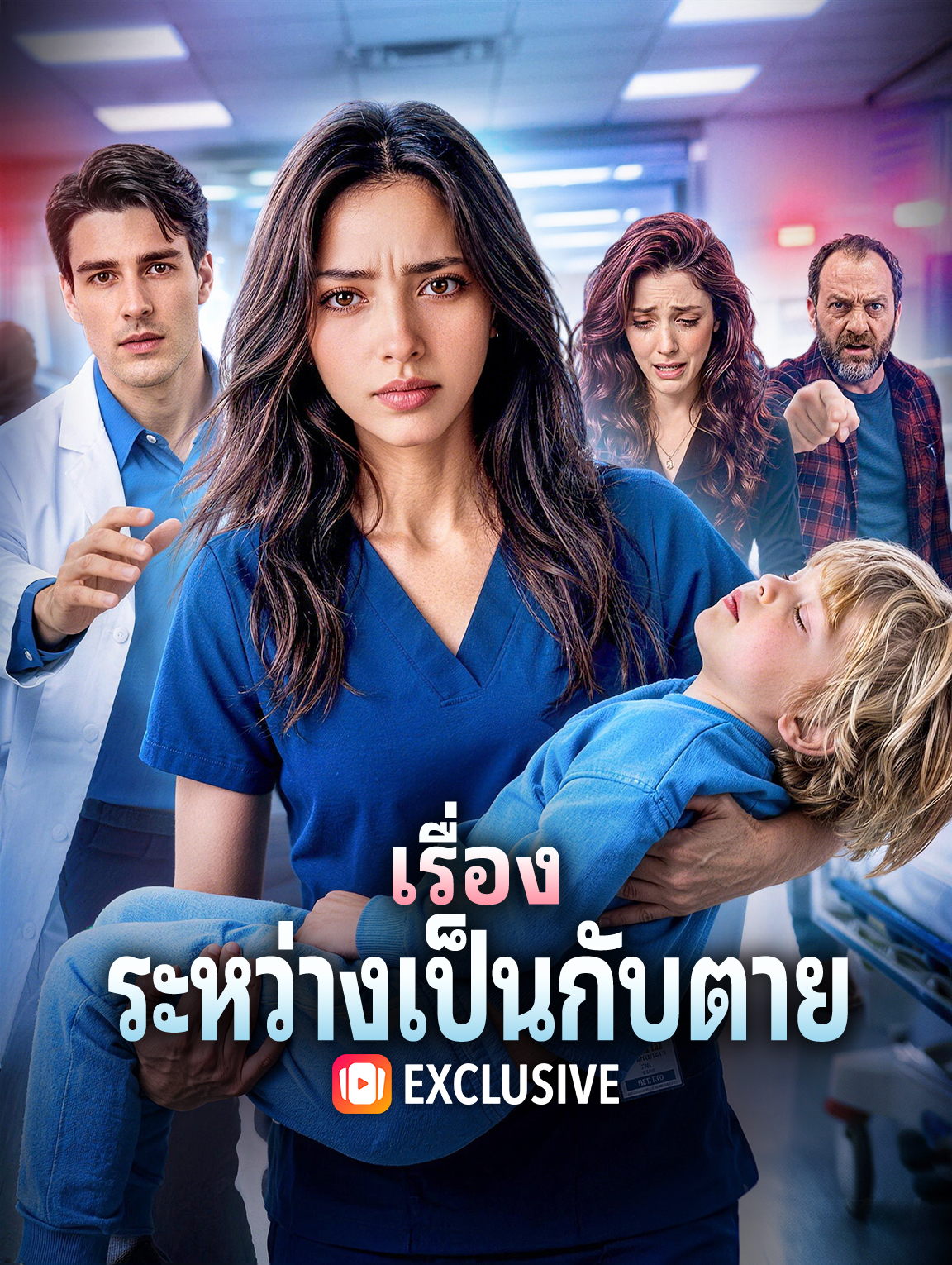 เรื่อง ระหว่างเป็นกับตาย ซีรีส์สั้นพากย์ไทย ดูฟรี HD