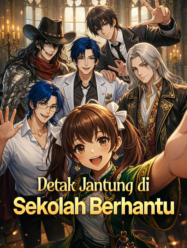 Poster Detak Jantung di Sekolah Berhantu