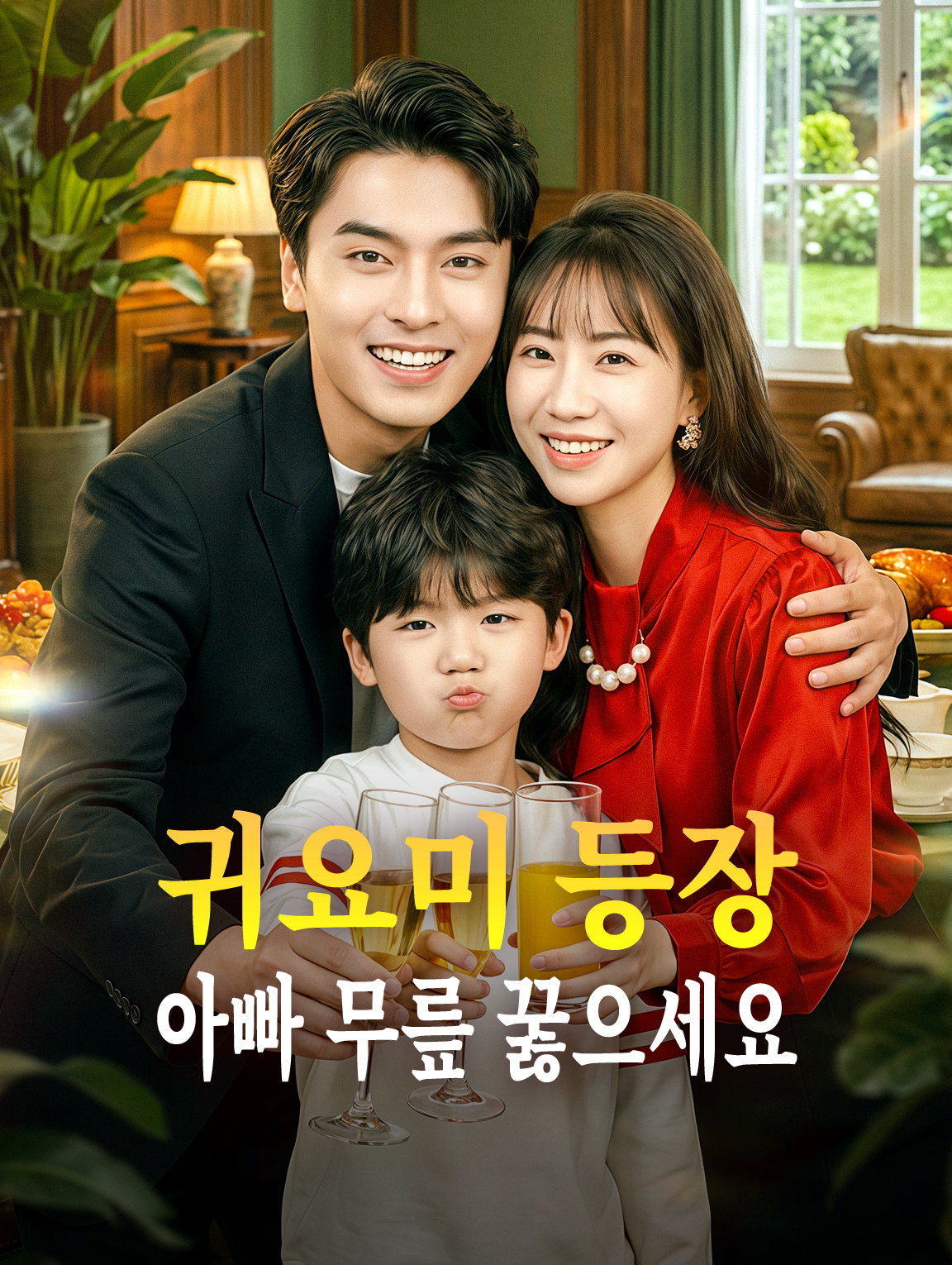 귀요미 등장, 아빠 무릎 꿇으세요