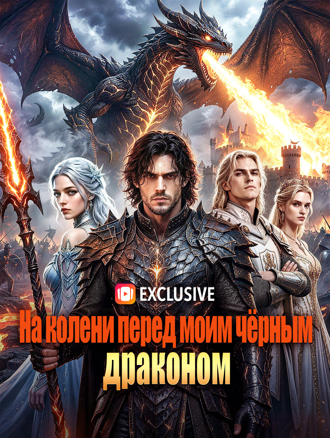 На колени перед моим чёрным драконом