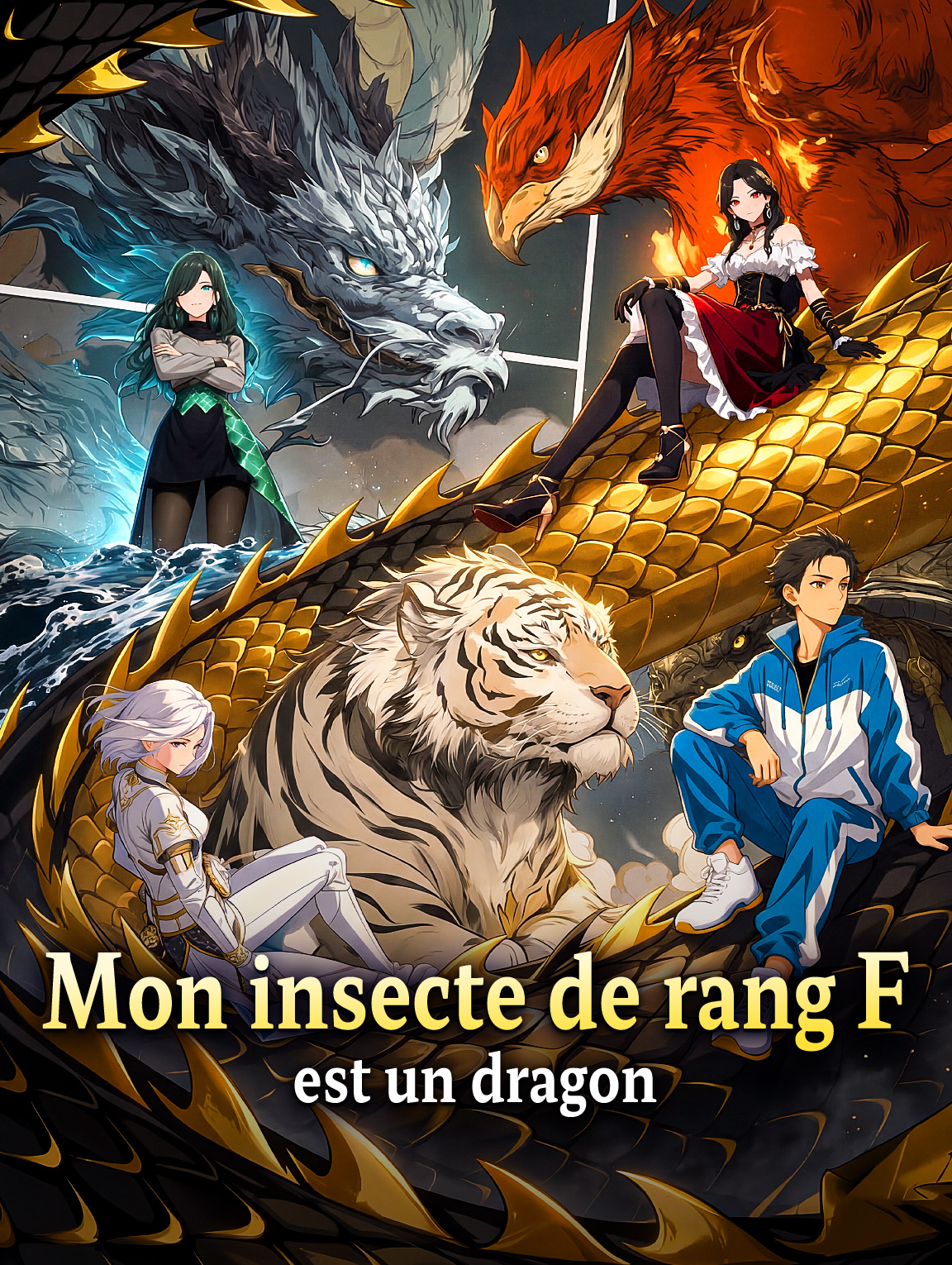 Mon insecte de rang F est un dragon poster
