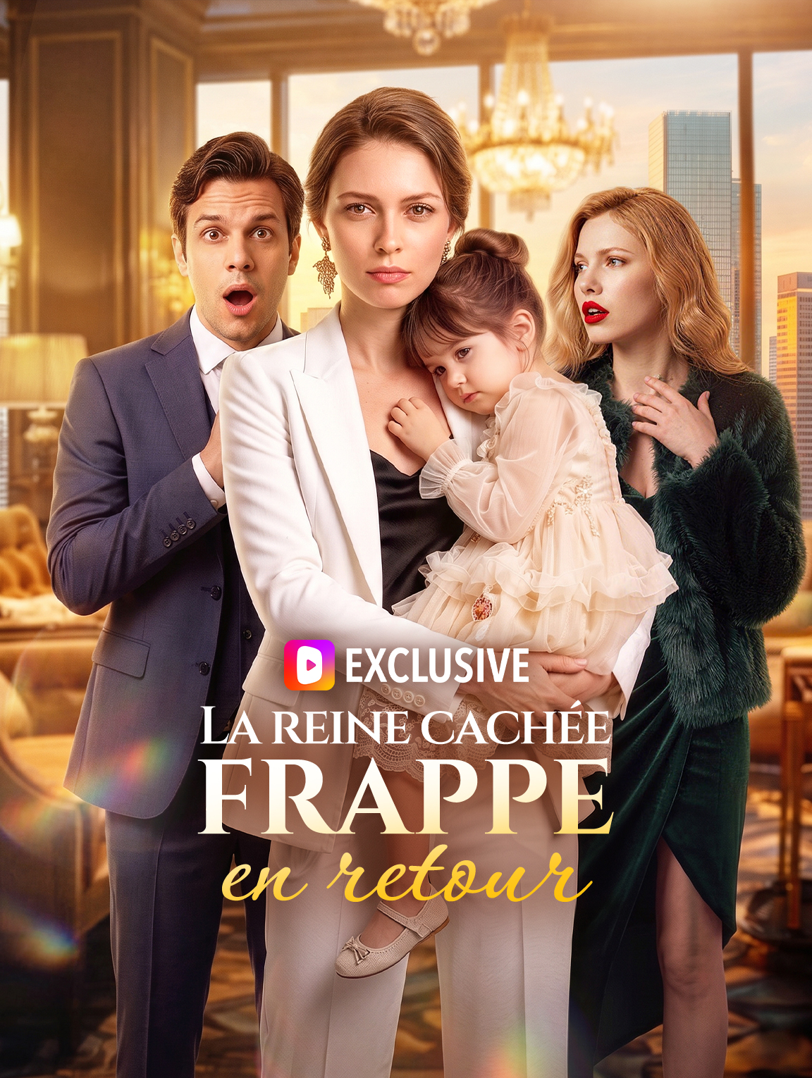 La reine cachée frappe en retour(Doublé)