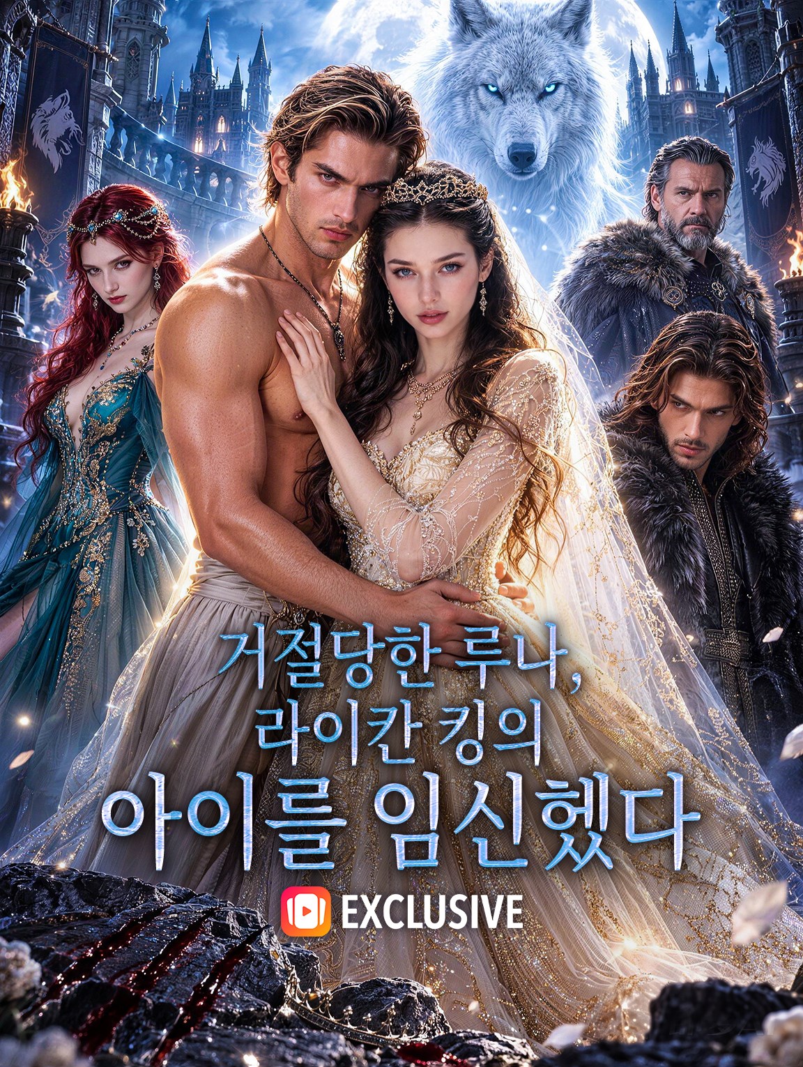 거절당한 루나, 라이칸 킹의 아이를 임신헸다