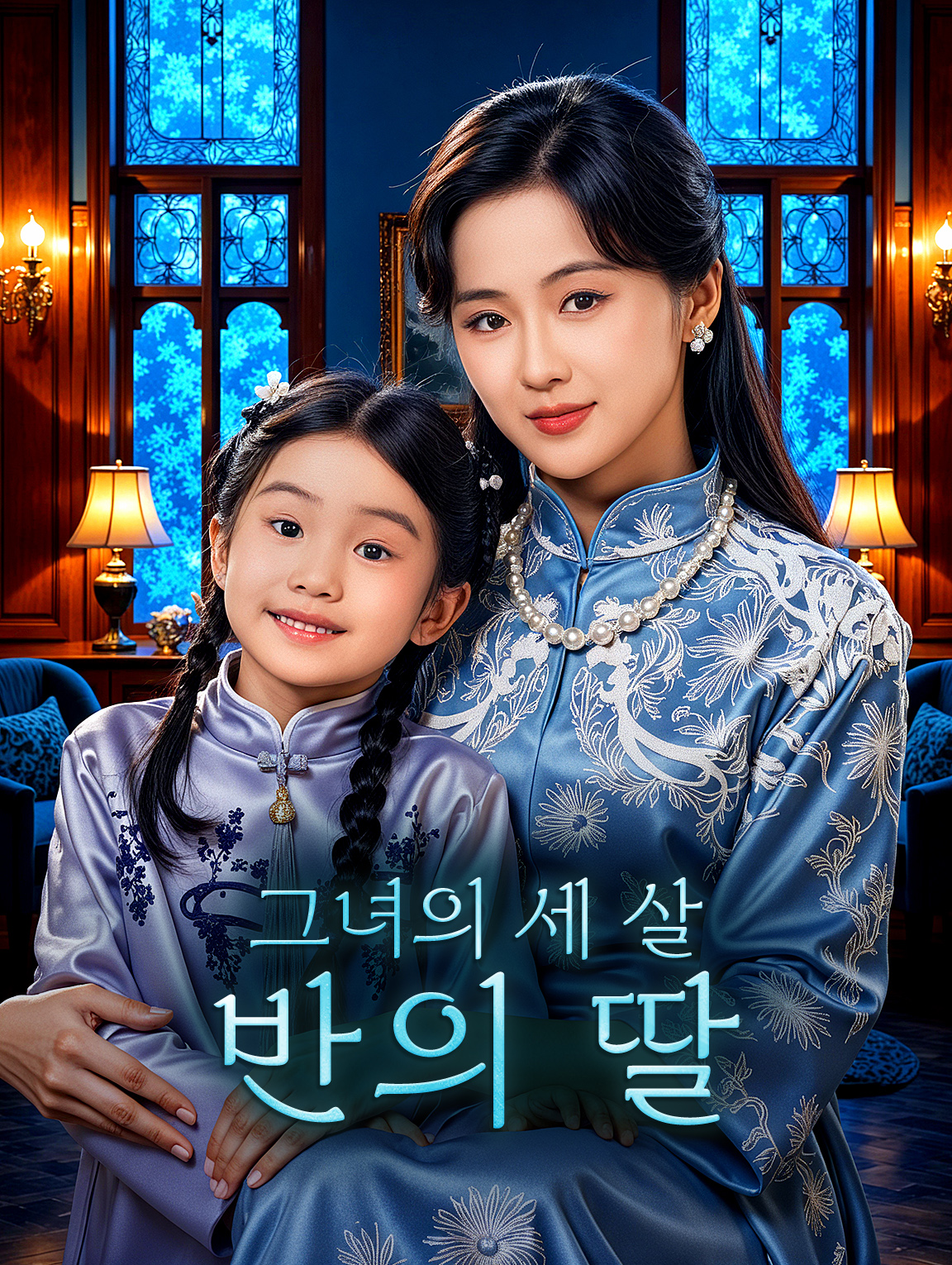 그녀의 세 살 반의 딸