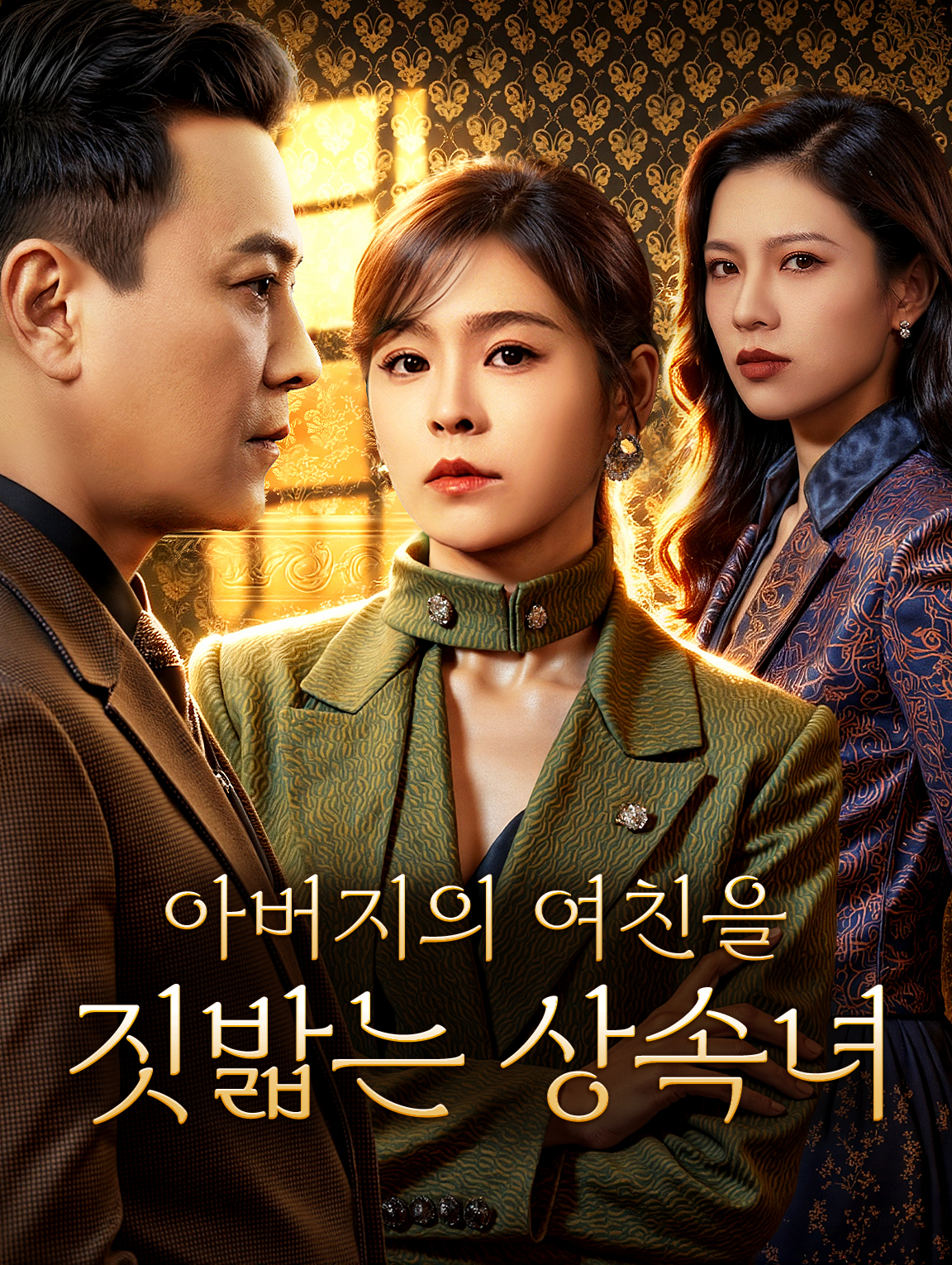 아버지의 여친을 짓밟는 상속녀