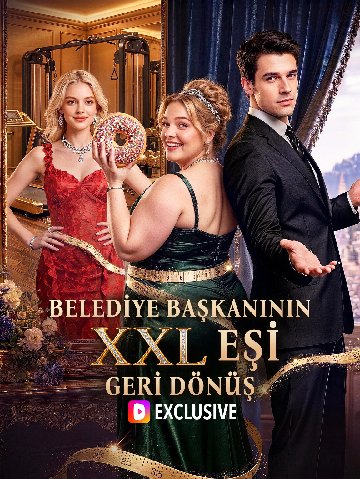 โปสเตอร์ BELEDİYE BAŞKANININ XXL EŞİ: GERİ DÖNÜŞ(Dublajlı)
